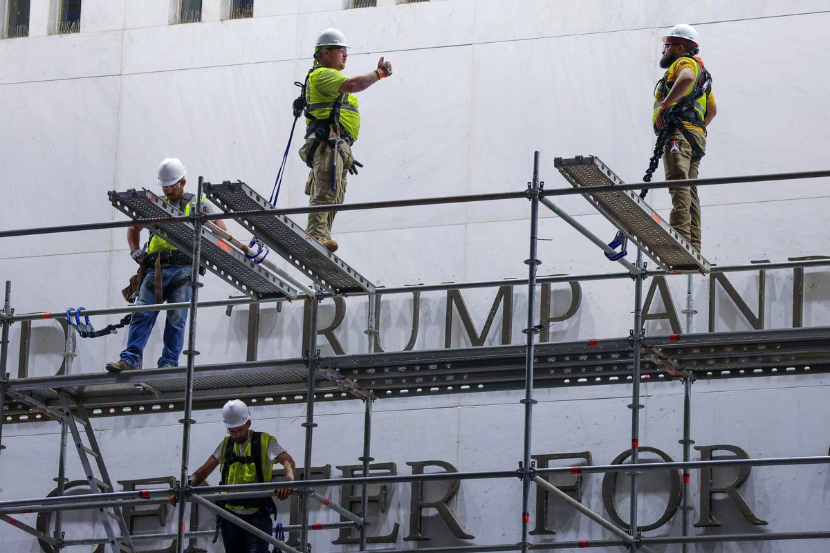 Trump ally gives excuse for blowing through deadline to remove his name from Kennedy Center – the weather