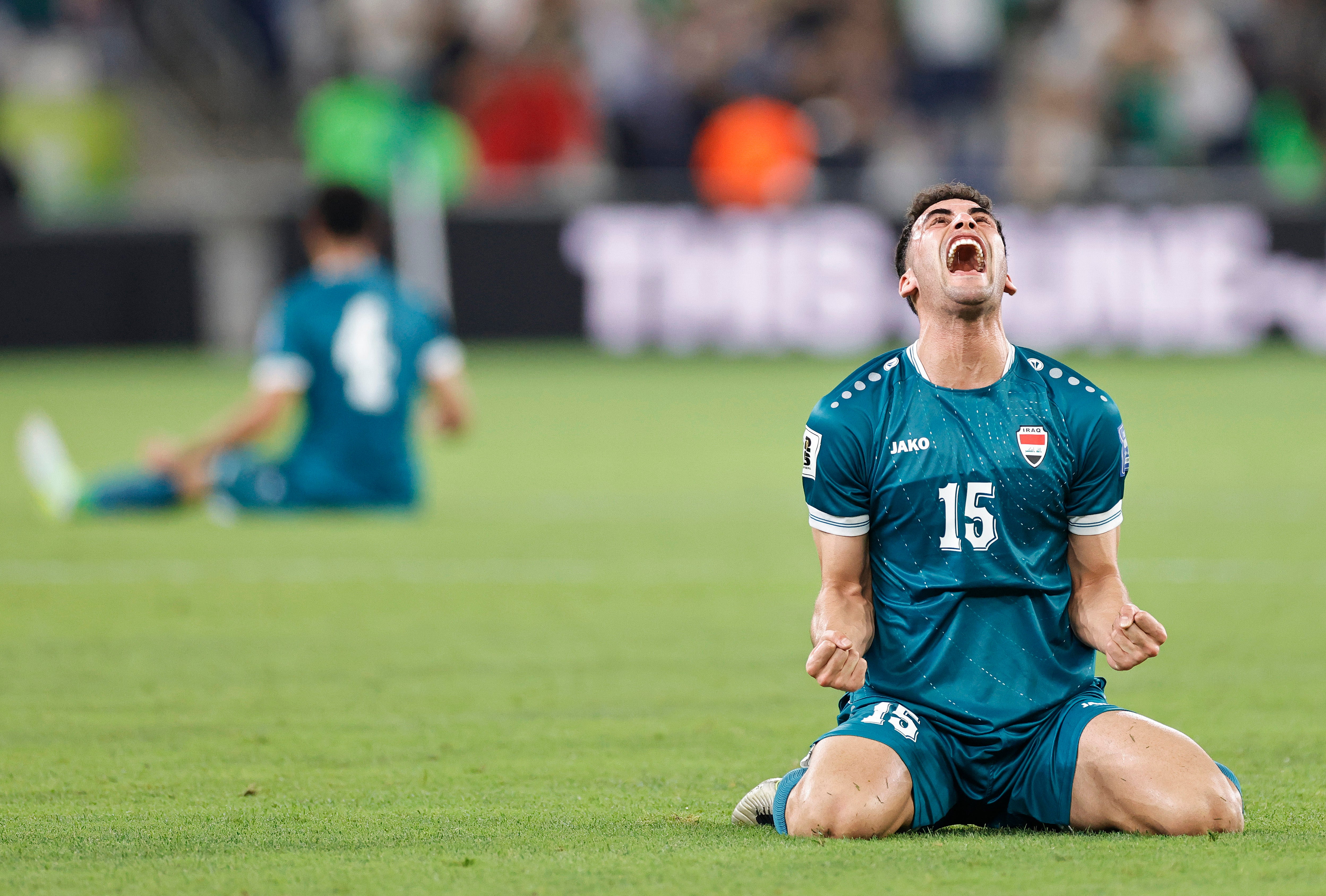 There was unalloyed joy as Iraq sealed qualification