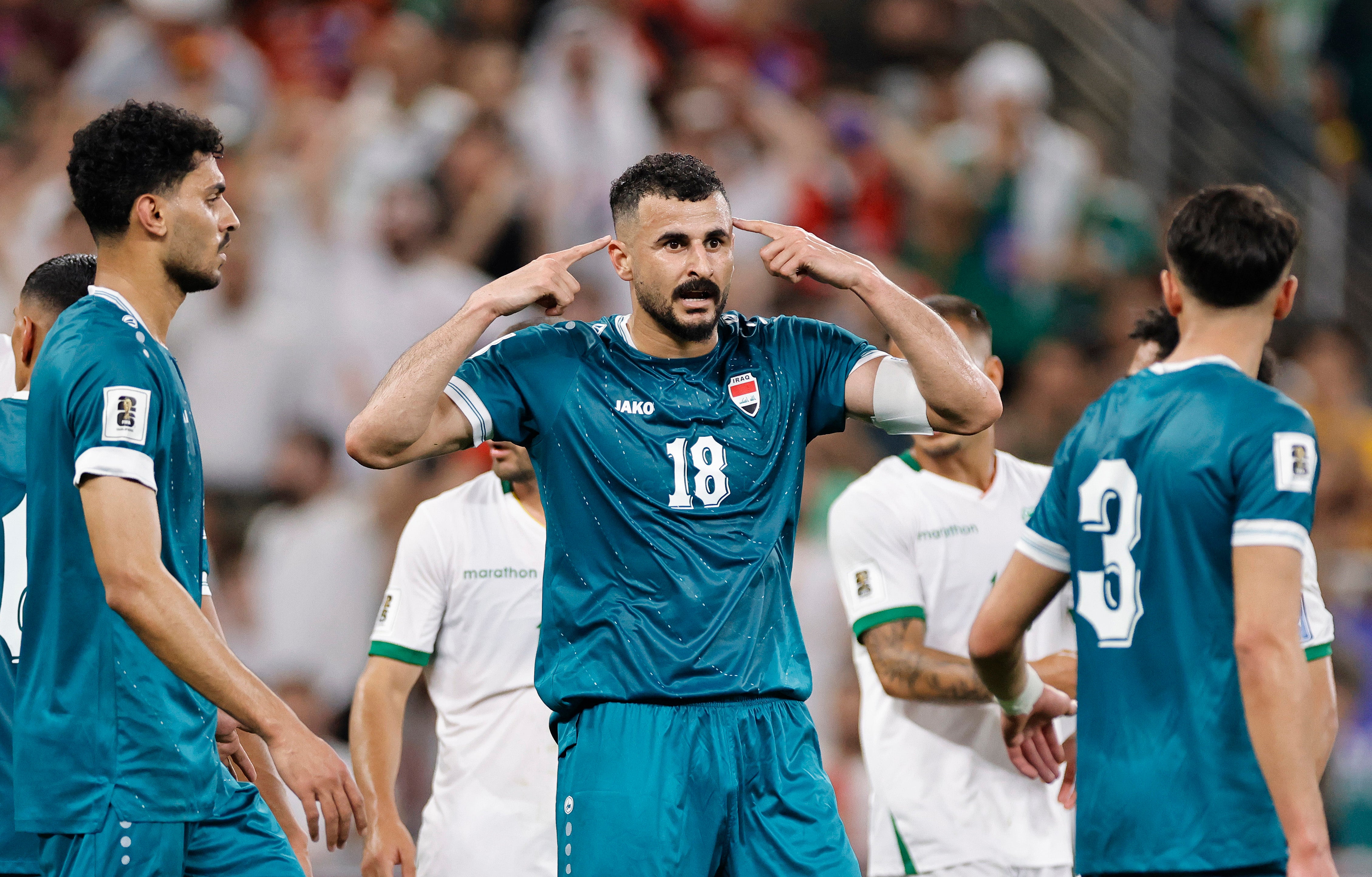 Aymen Hussein scored the goals that saw Iraq reach the World Cup and his story is one of perseverance