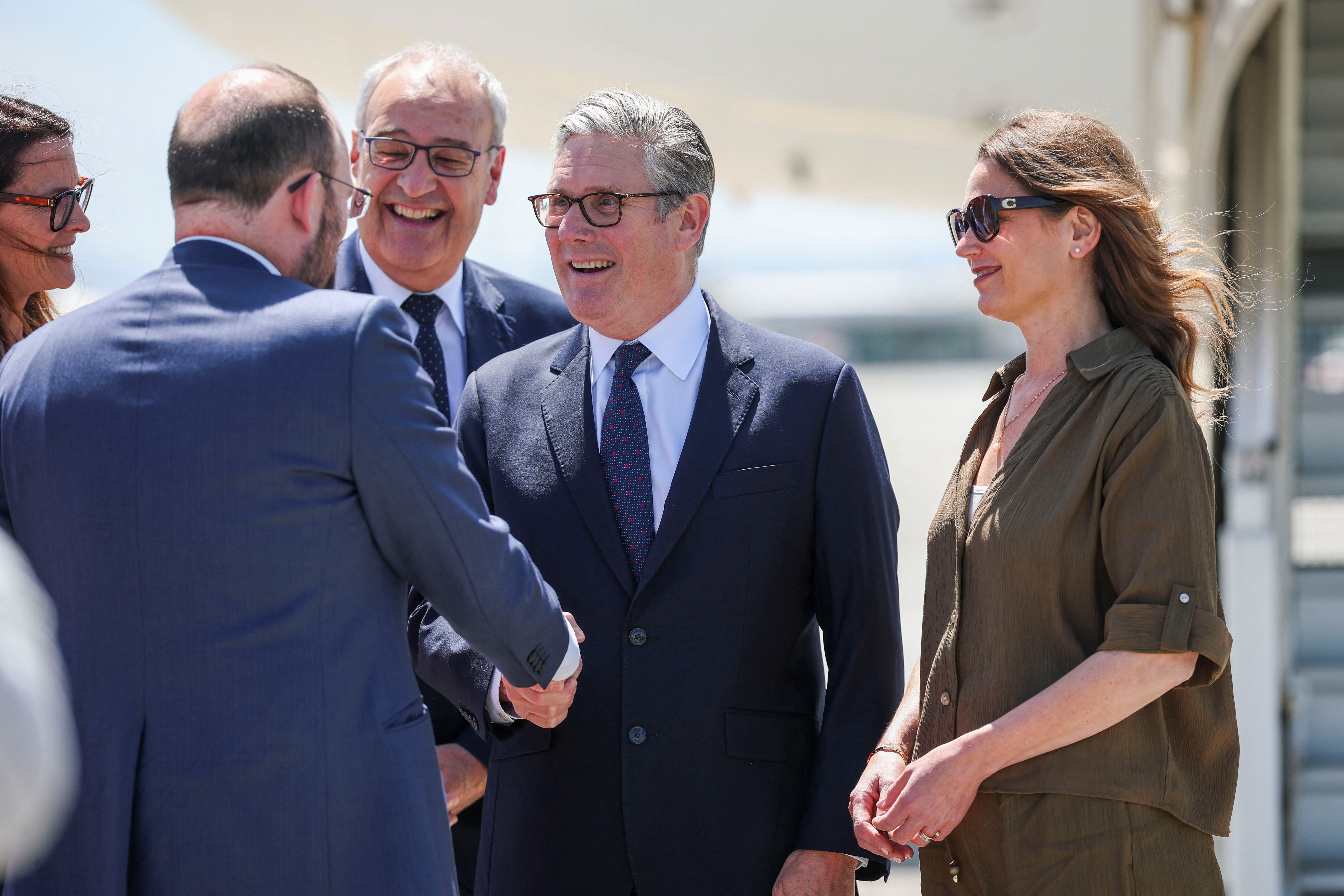 Starmer is due to attend this G7 summit later today (Reuters)