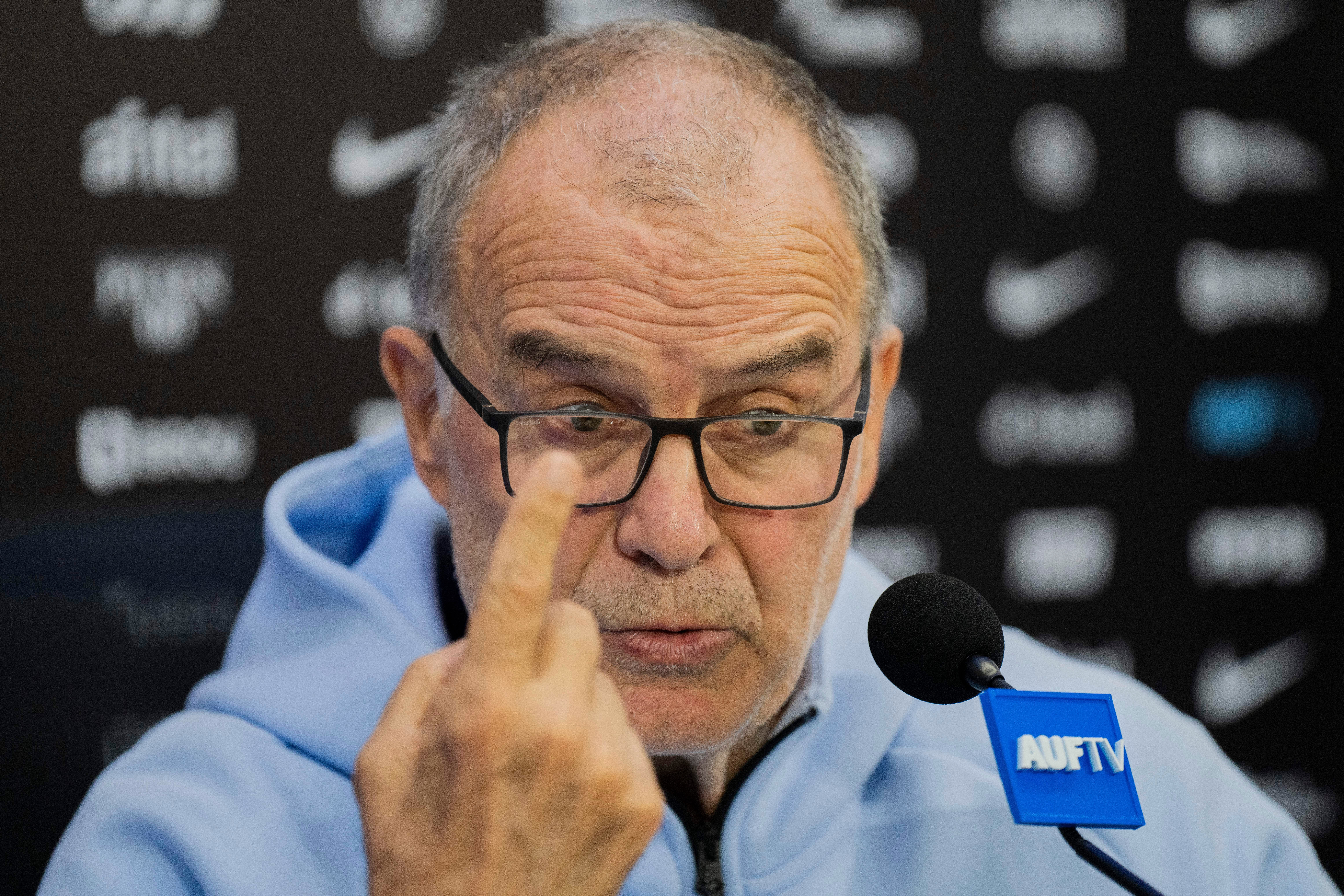 Marcelo Bielsa’s Uruguay have been inconvenienced