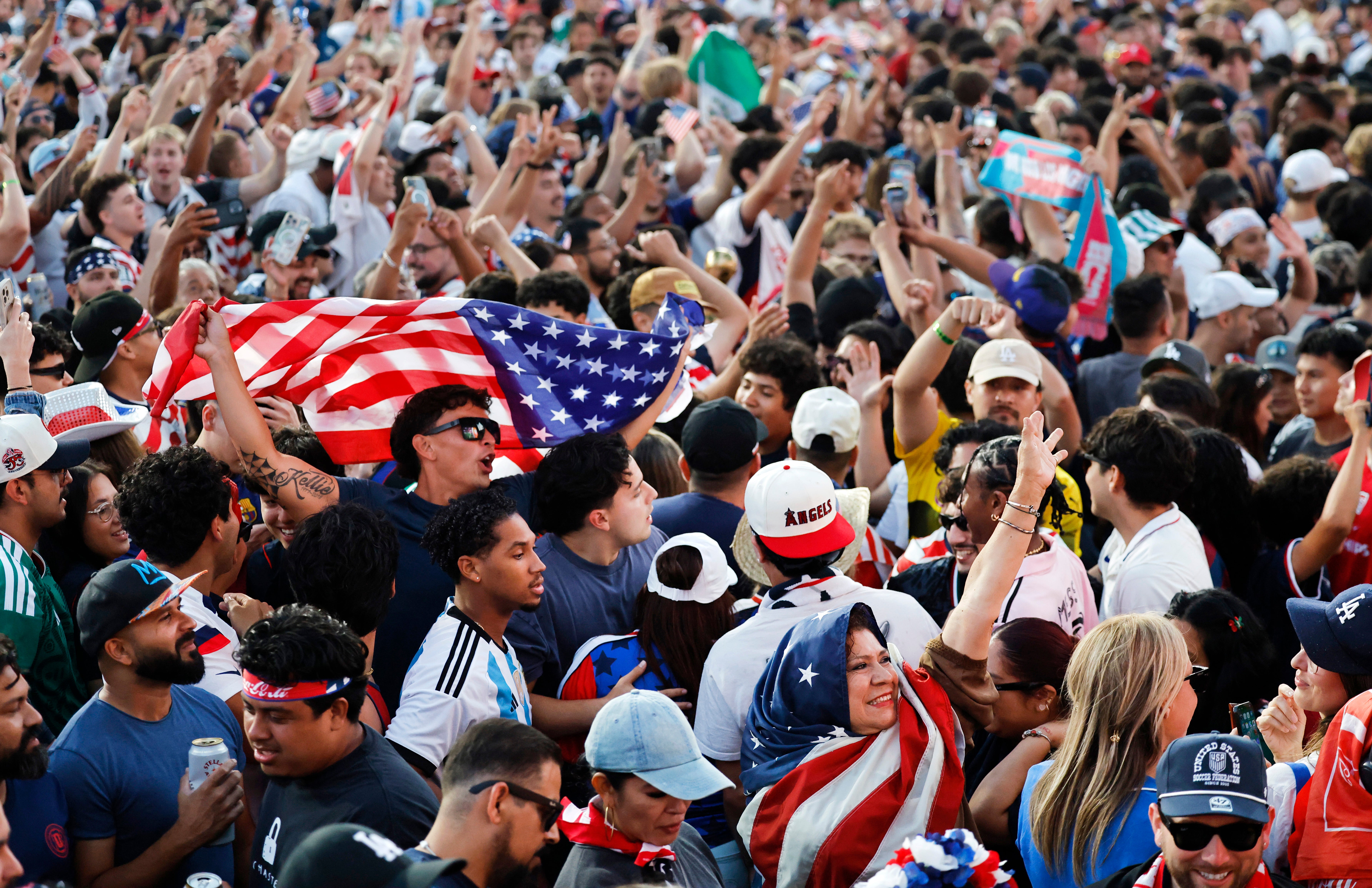 The World Cup Fan Festival in Houston, Texas, is to be closed on Monday