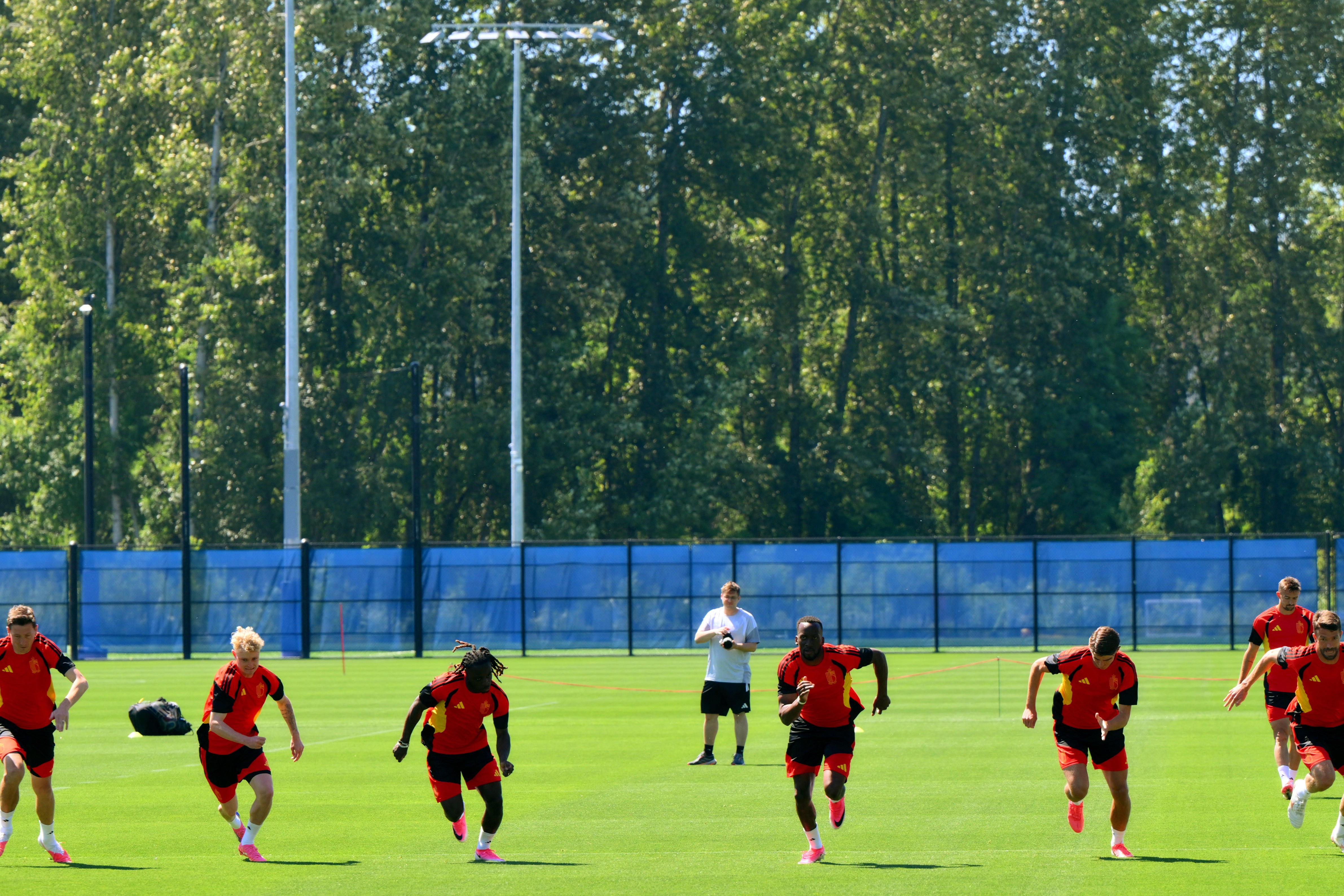 Belgium have been training at the Seattle Sounders’ facility (Reuters)