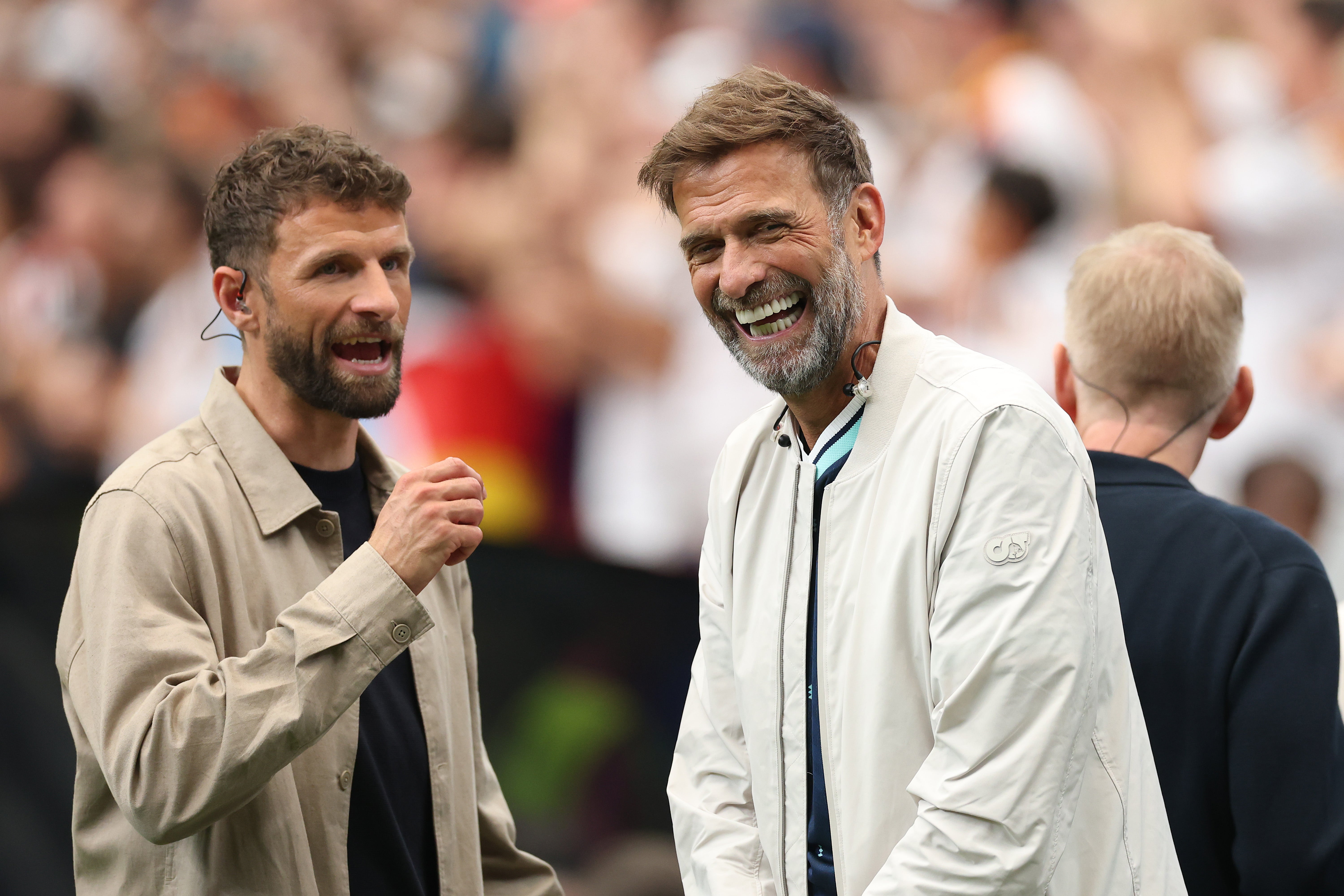 Jürgen Klopp attends with Thomas Müller the FIFA World Cup 2026