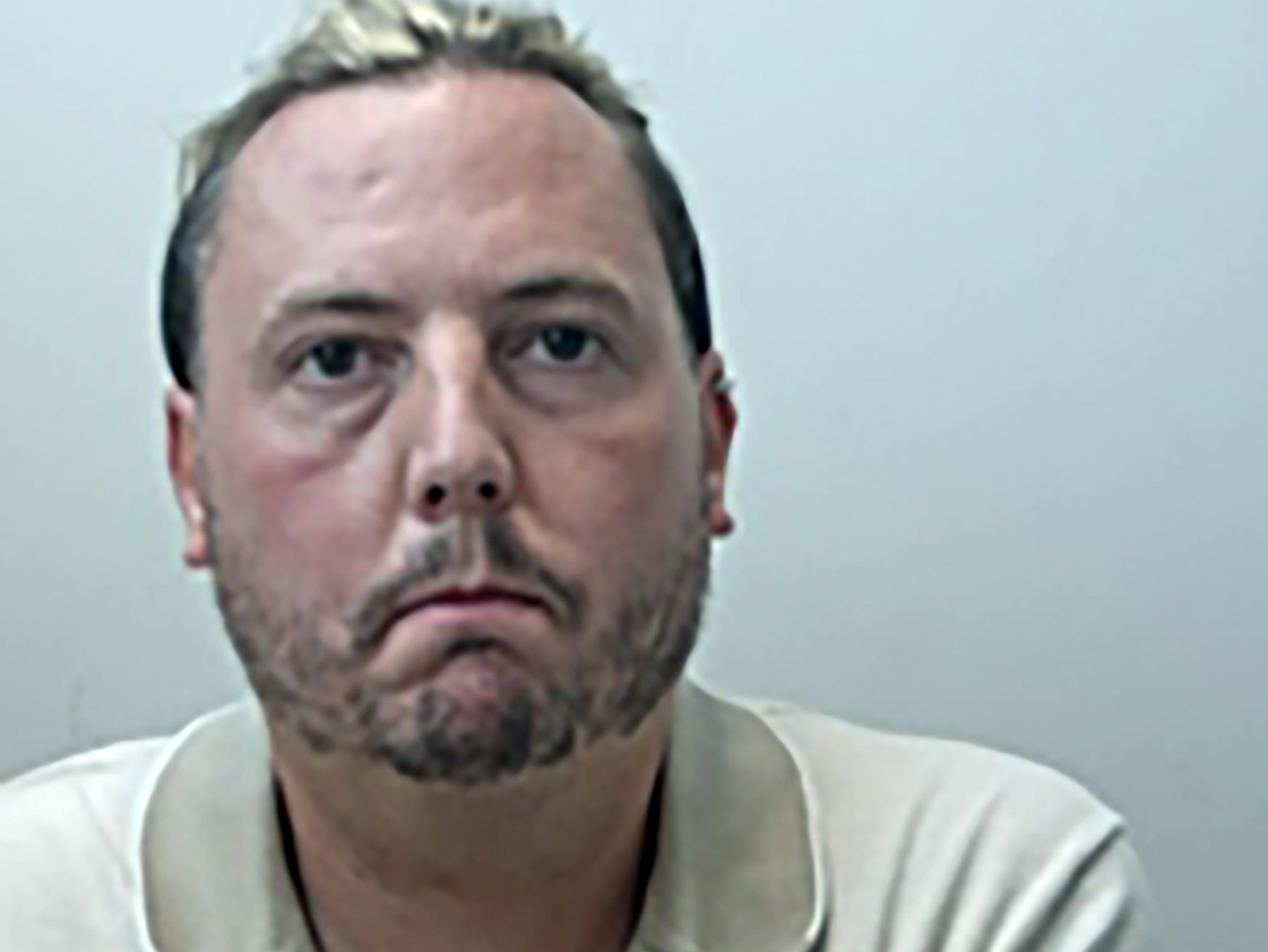 Jamie Varley, 37 who has been found guilty of the murder and sexual abuse of 13-month-old baby Preston Davey (Lancashire Police)