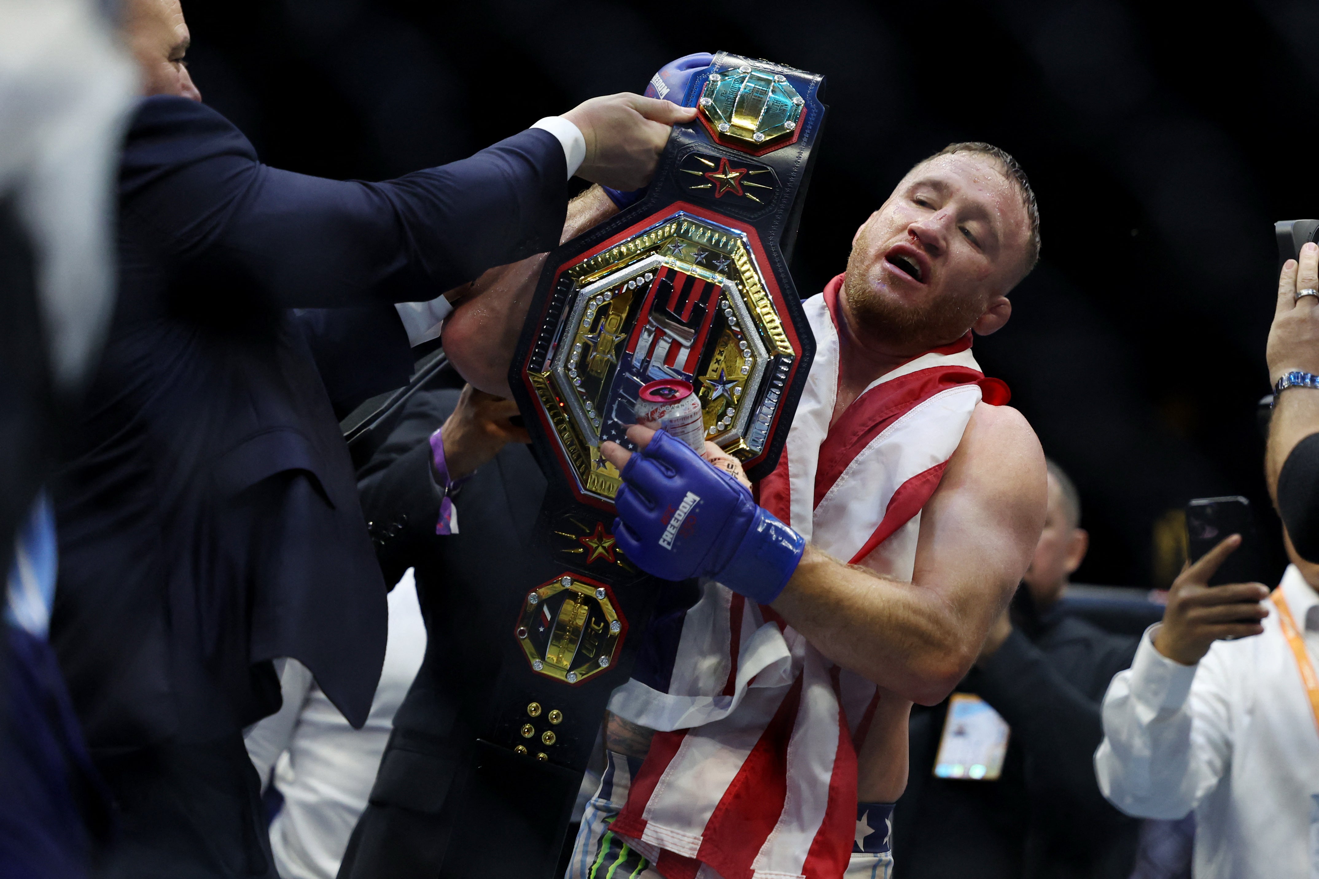 Gaethje had lost two previous undisputed-title fights