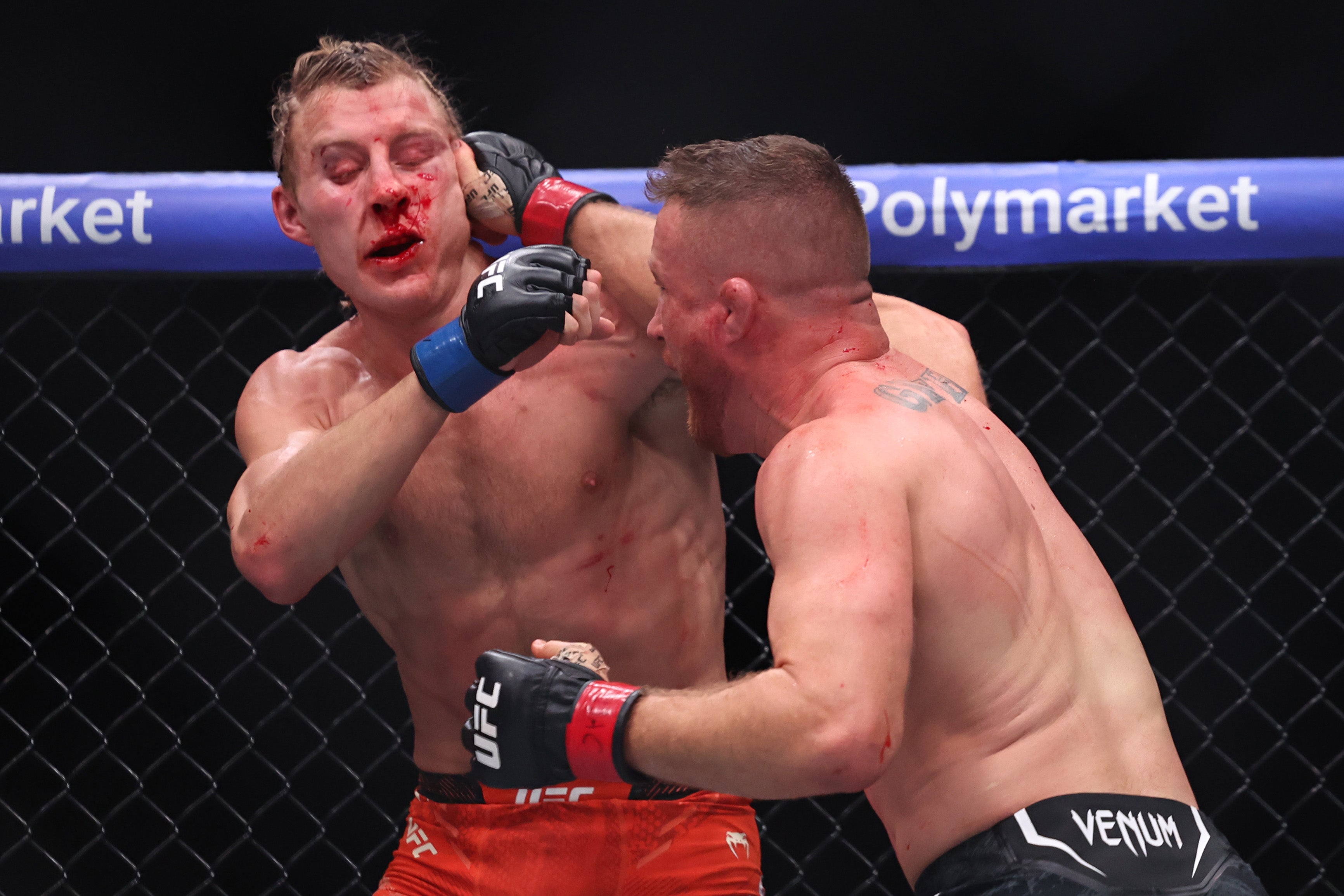 Gaethje beat Pimblett in a one-sided fight in January