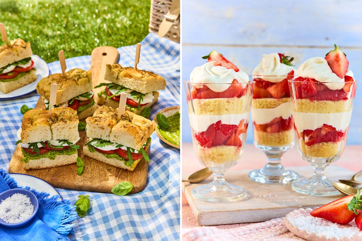 The perfect picnic menu: From focaccia sandwiches to strawberry trifles