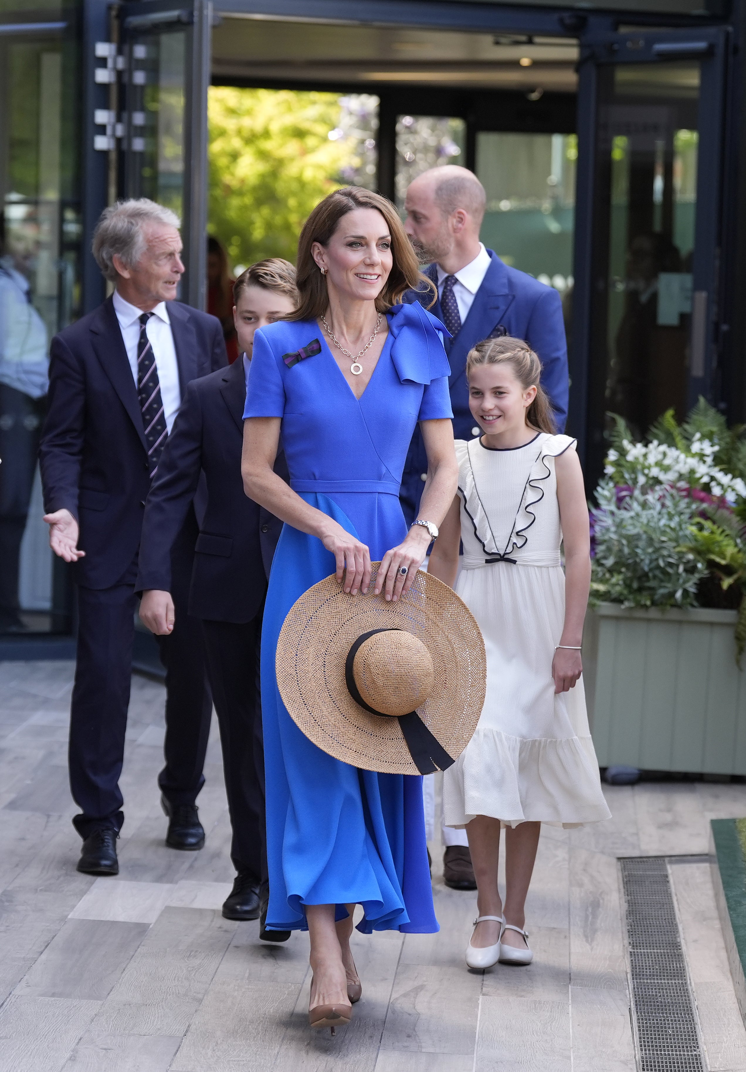 Charlotte made her first Wimbledon appearance in 2023 (Andrew Matthews/PA)