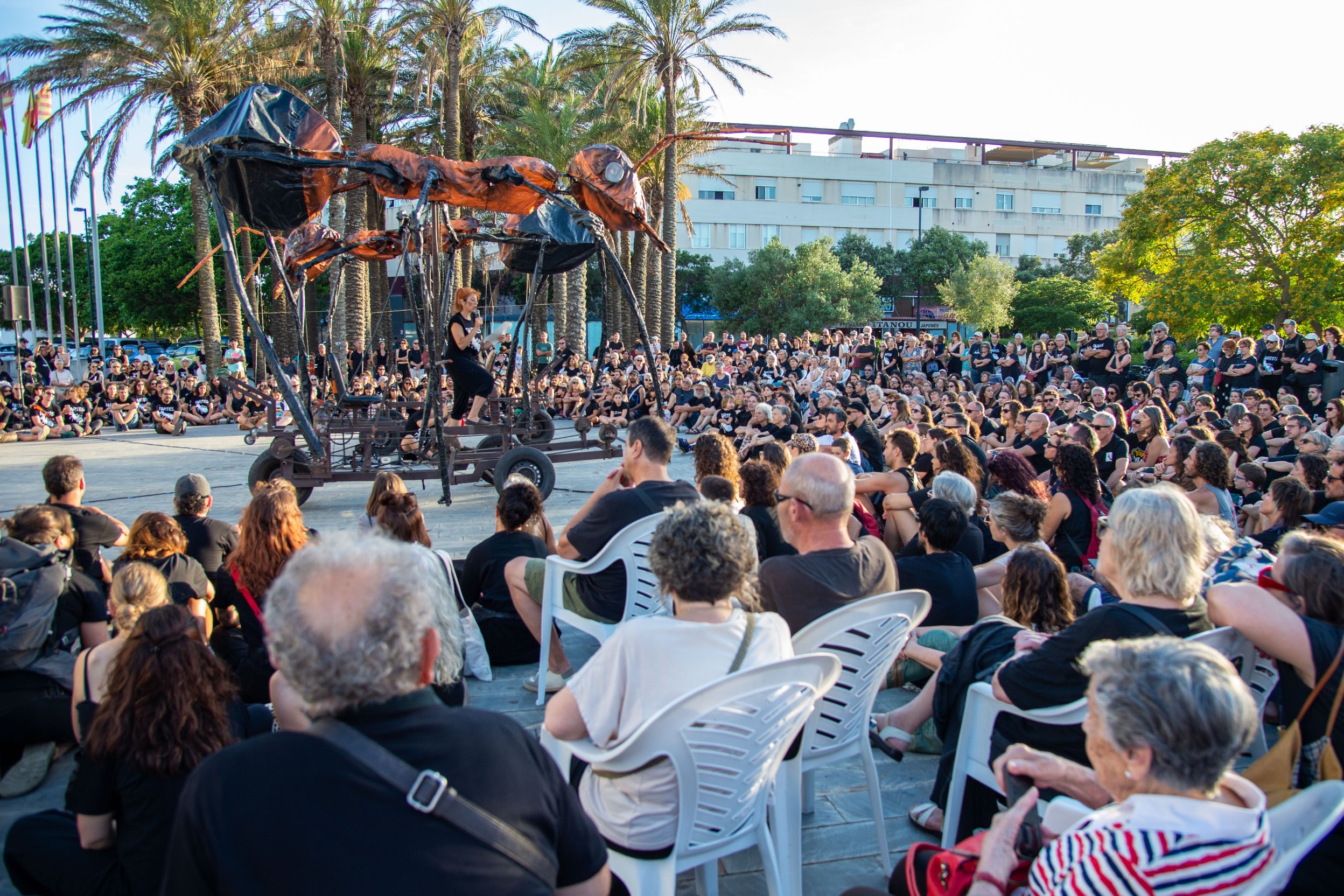 GOB Menorca’s protest aims to find a “different path for Menorca” (GOB Menorca)