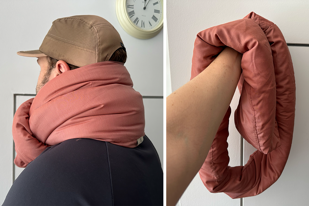 The wrap-around shape protects against drafts (Alessia Armenise/The Independent)