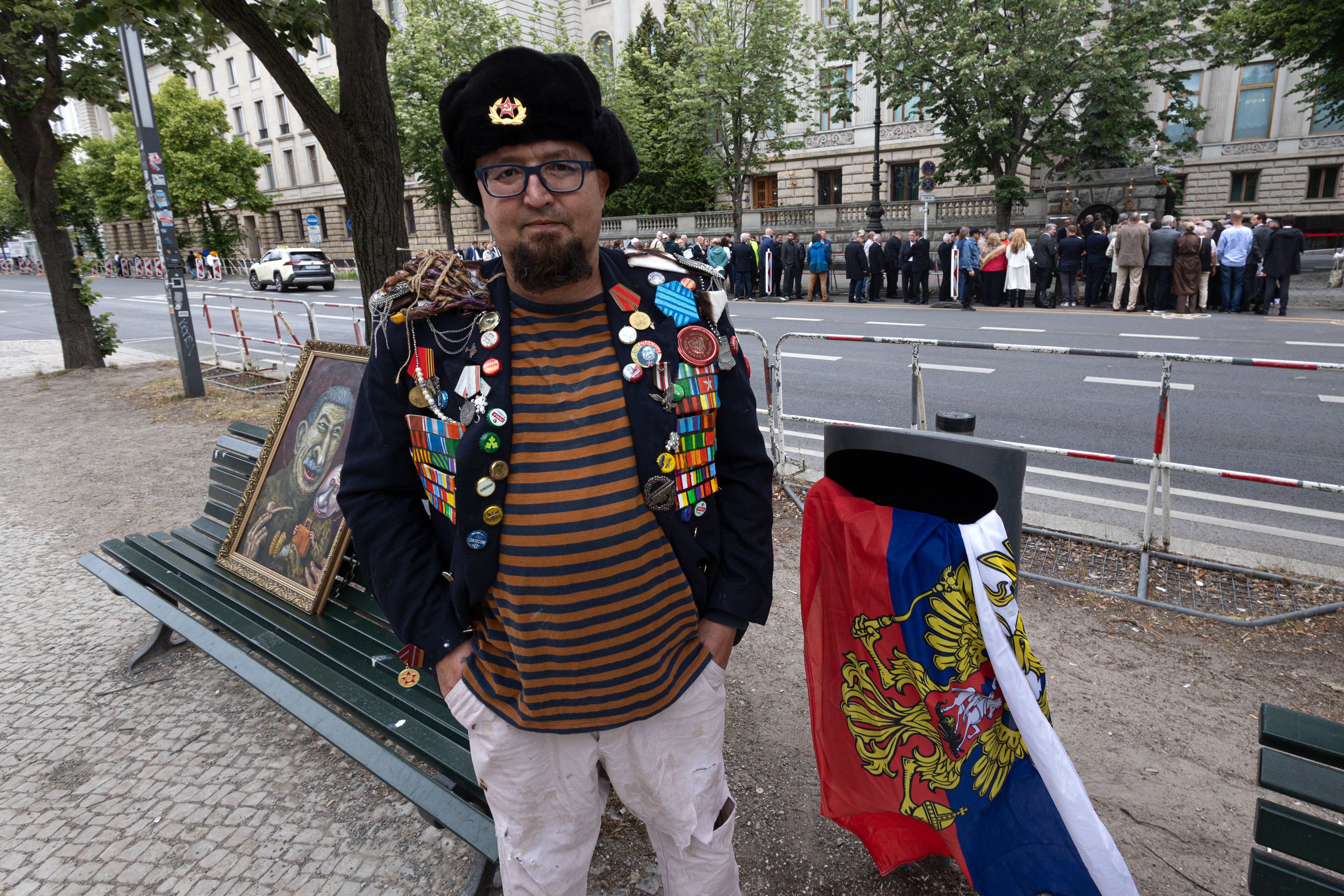 Russian artist who mocked Vladimir Putin shot dead in Poland