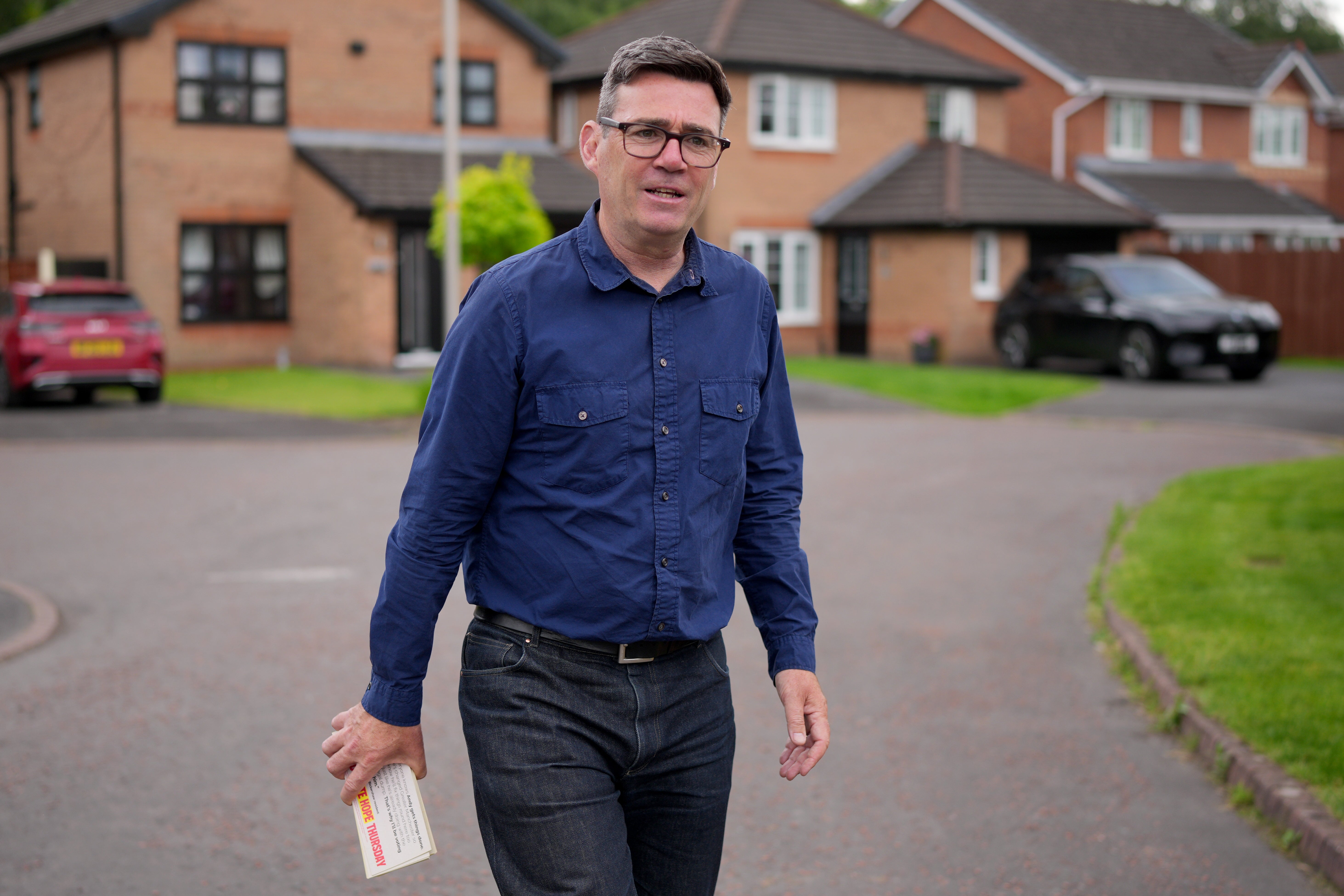 Andy Burnham is trying to win the Makerfield by-election