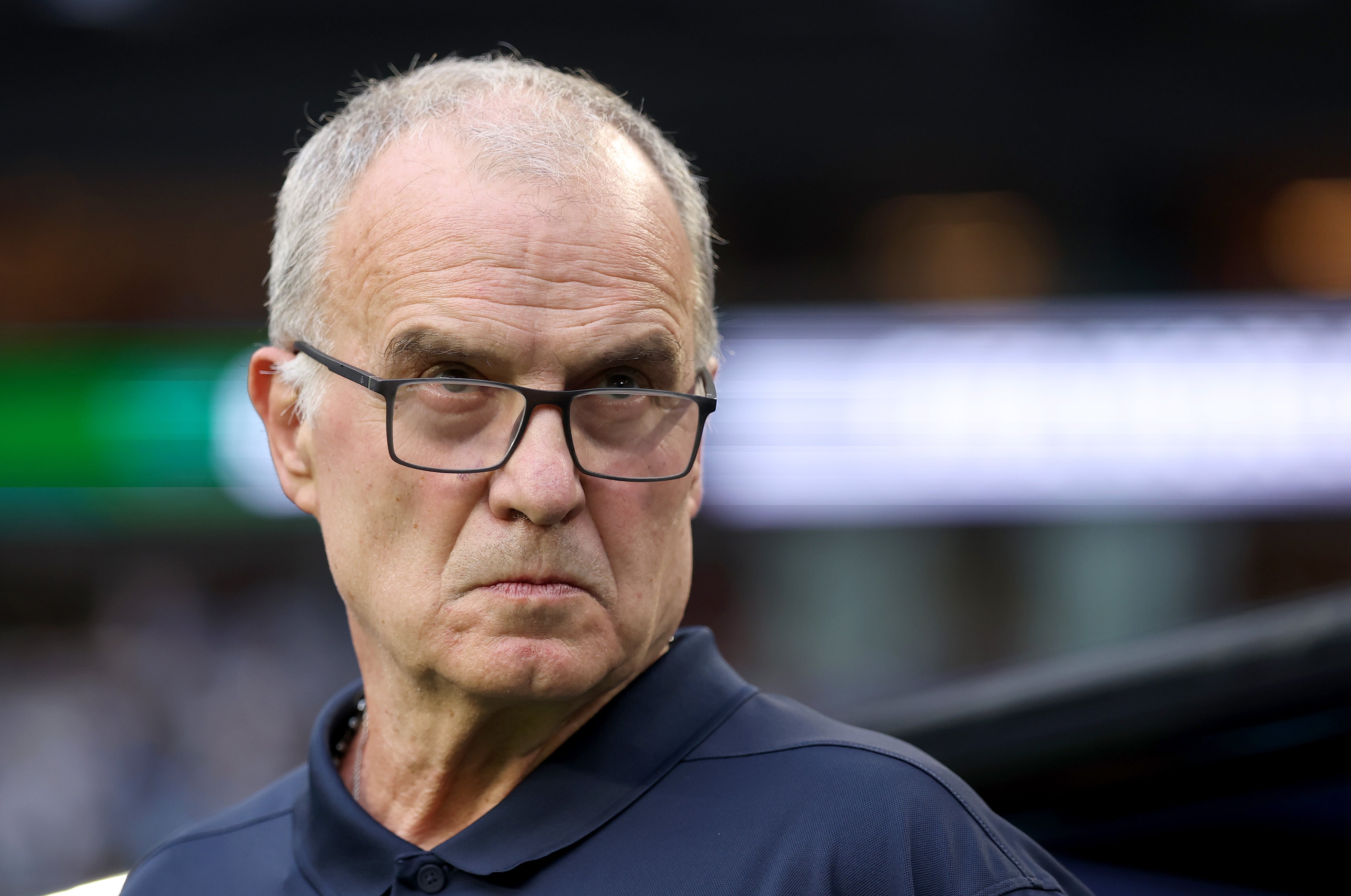 Uruguay boss Marcelo Bielsa defends unusual World Cup photo: &lsquo;I&rsquo;m not a model&rsquo;