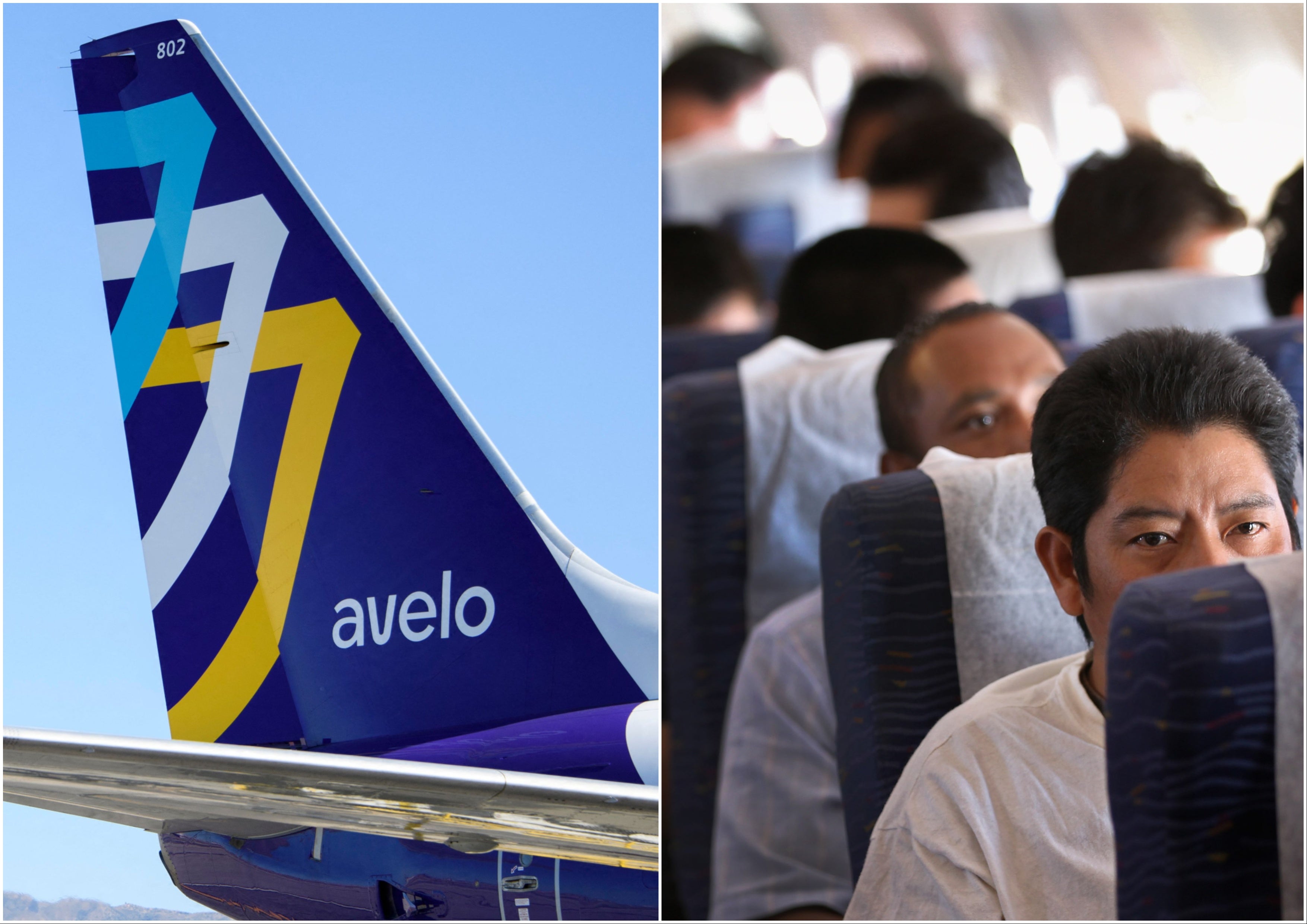 A former Avelo Airlines flight attendant says she was fired after reporting concerns on deportation flights