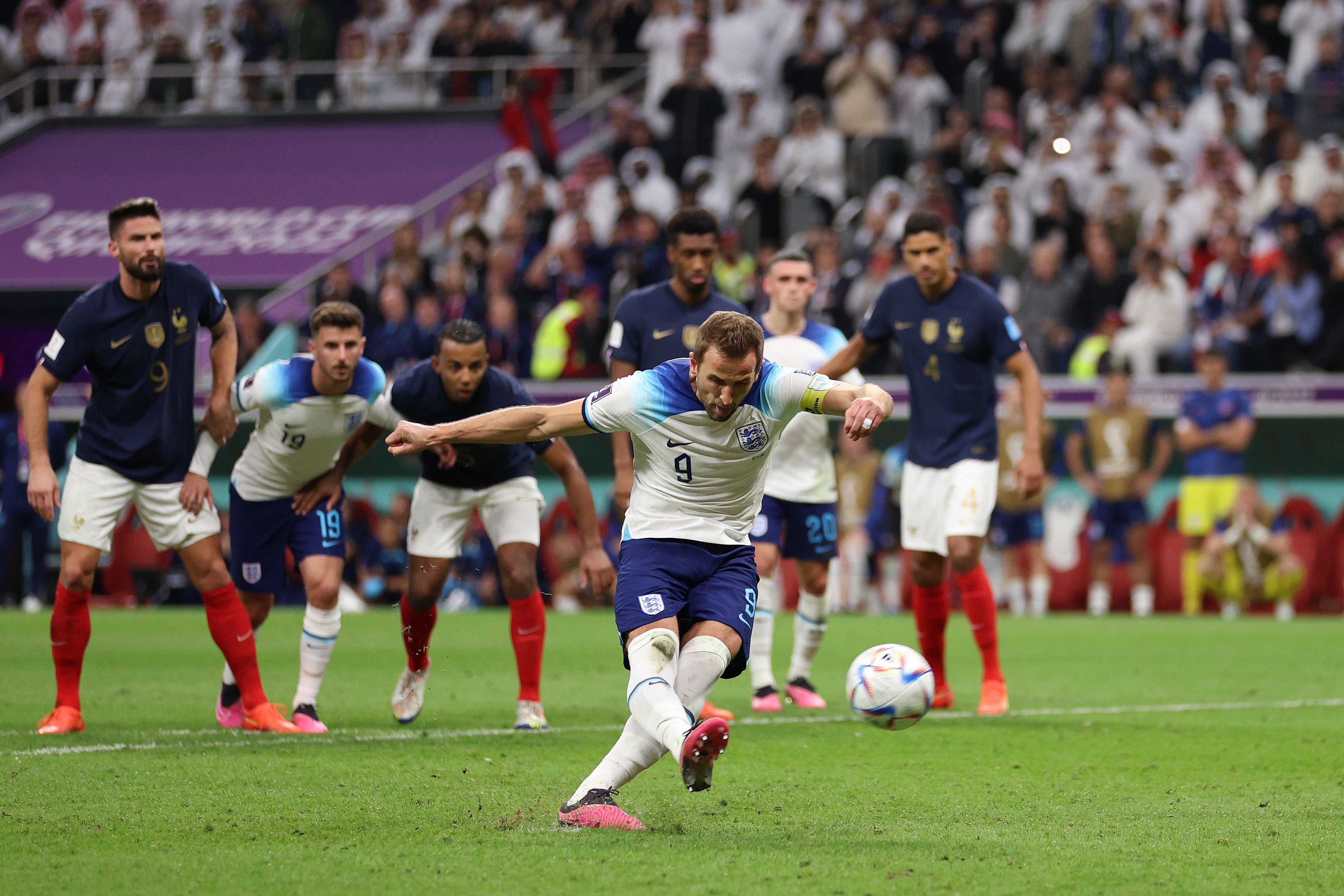 England's defeat to France in the 2022 World Cup came by the narrowest of margins after Harry Kane's penalty miss
