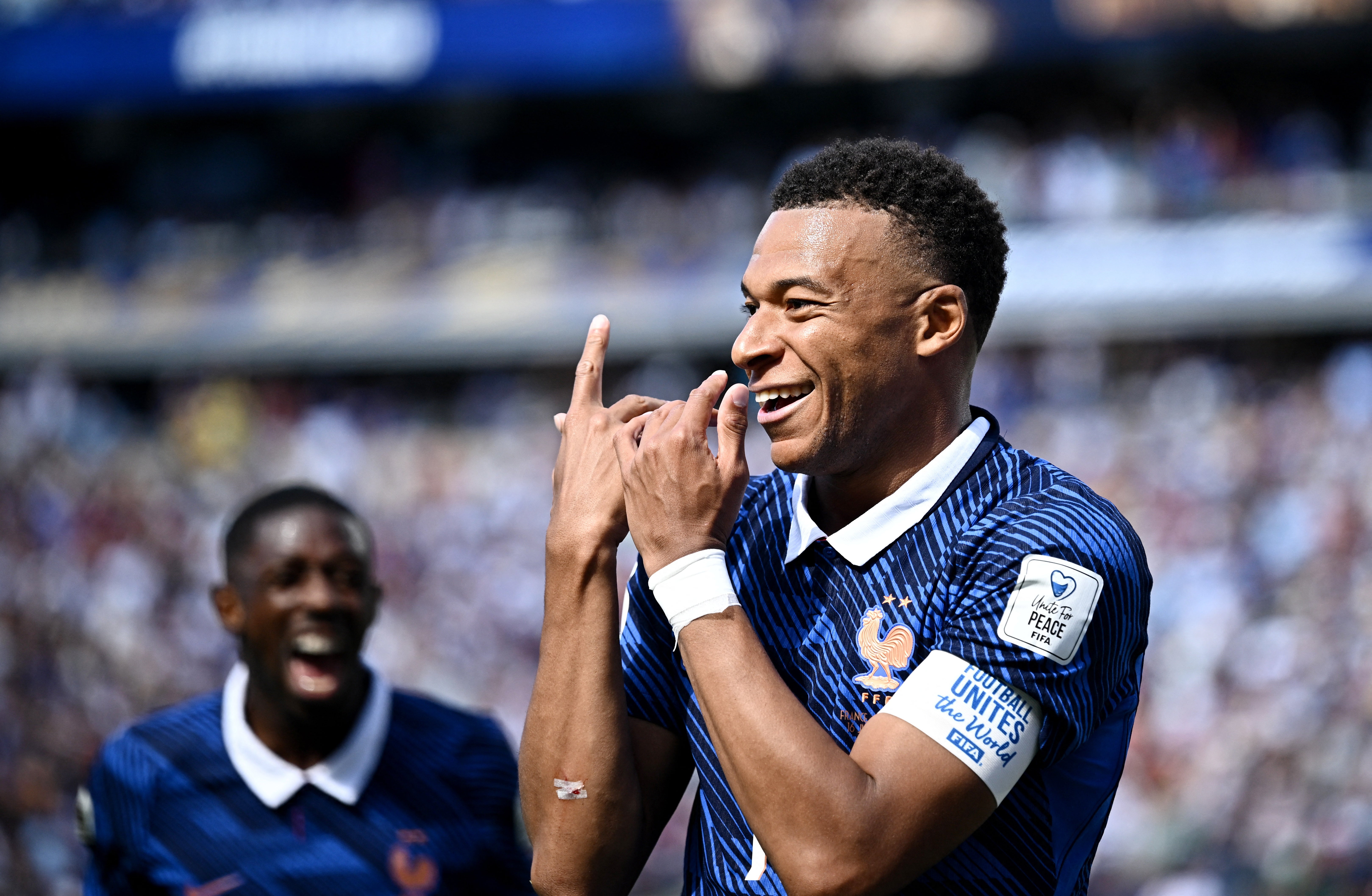 Kylian Mbappe was subpar in the first half but instrumental in the second
