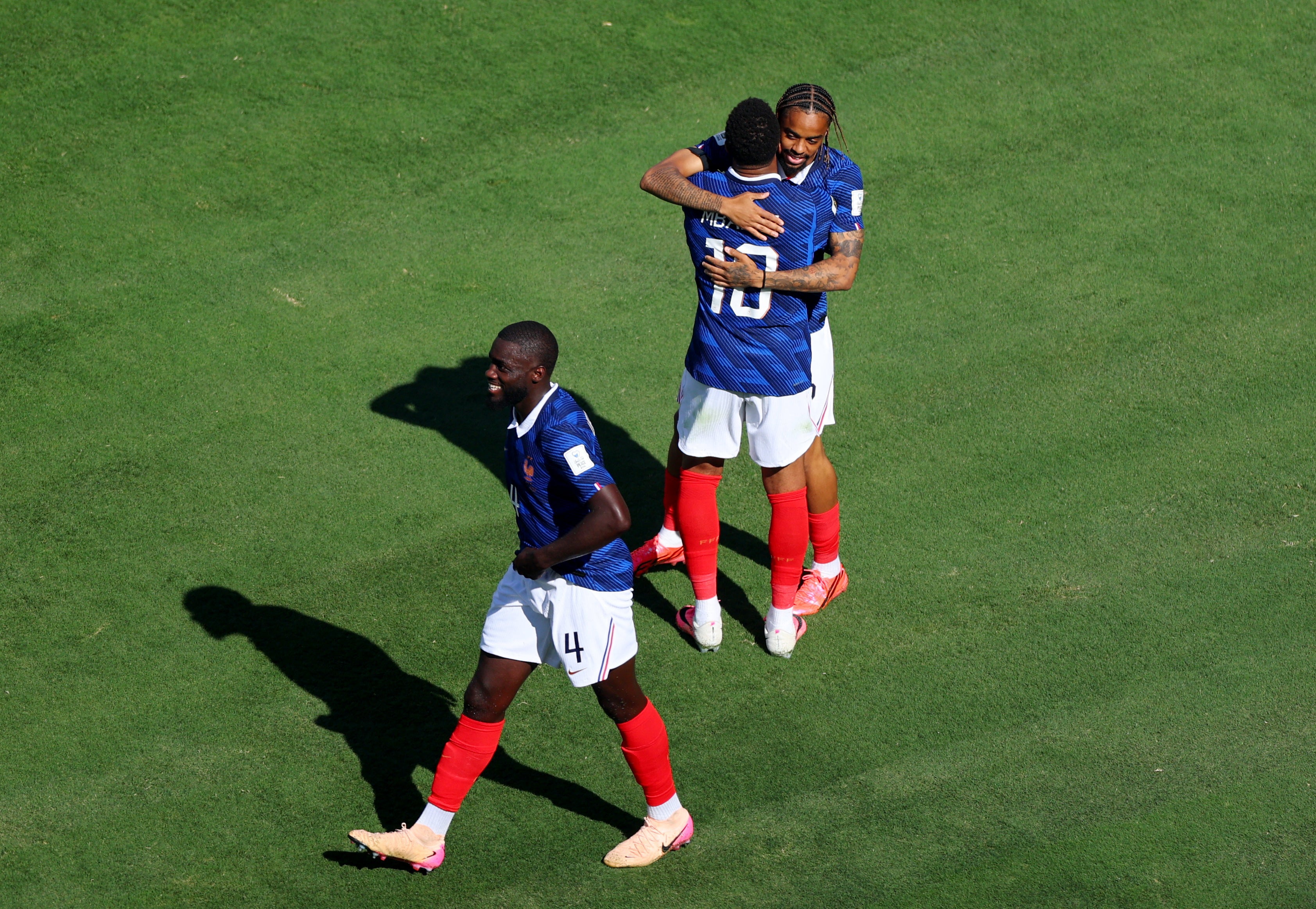 France came out after the restart looking livelier