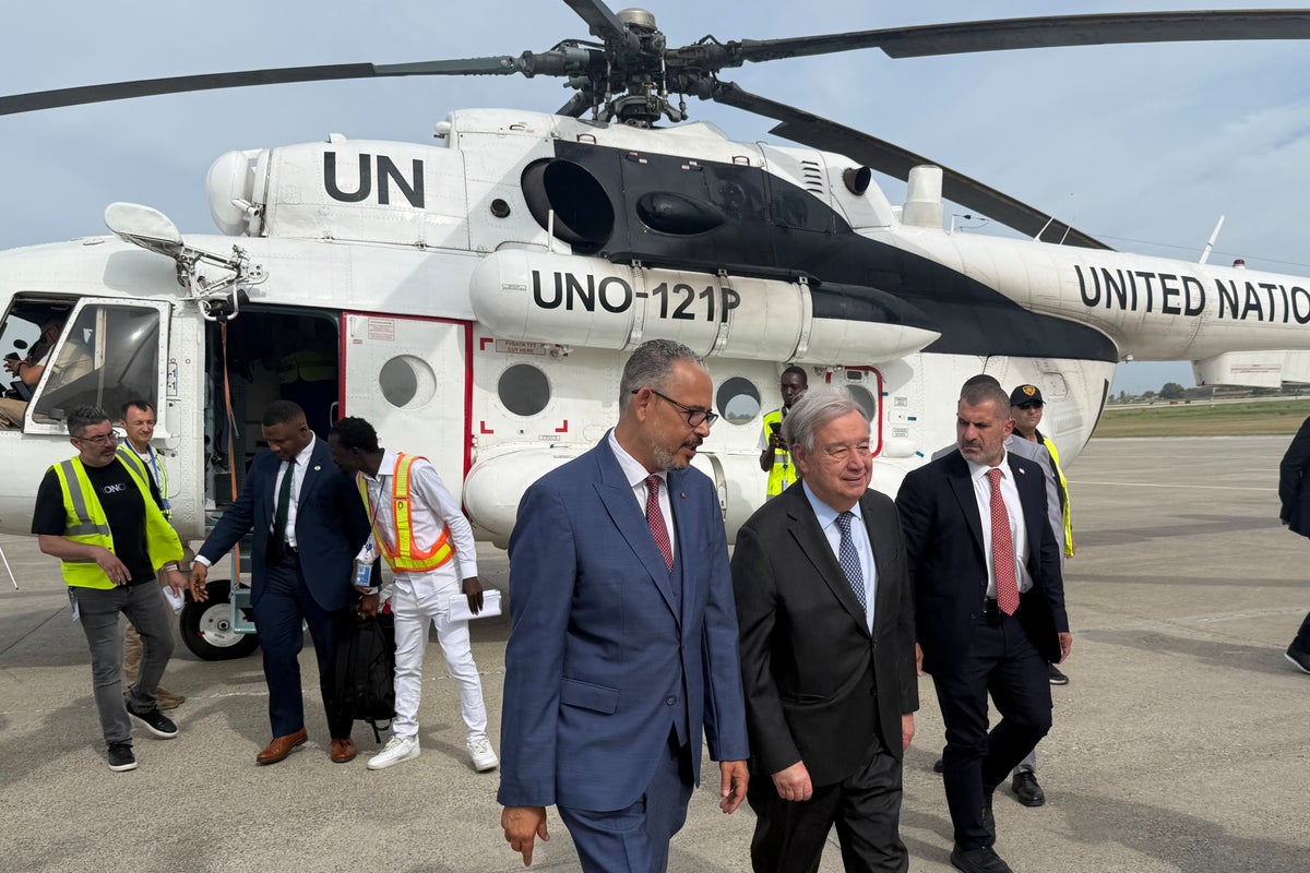 UN Secretary-General visits Haiti as gang violence soars UN Secretary-General visits Haiti as gang violence soars