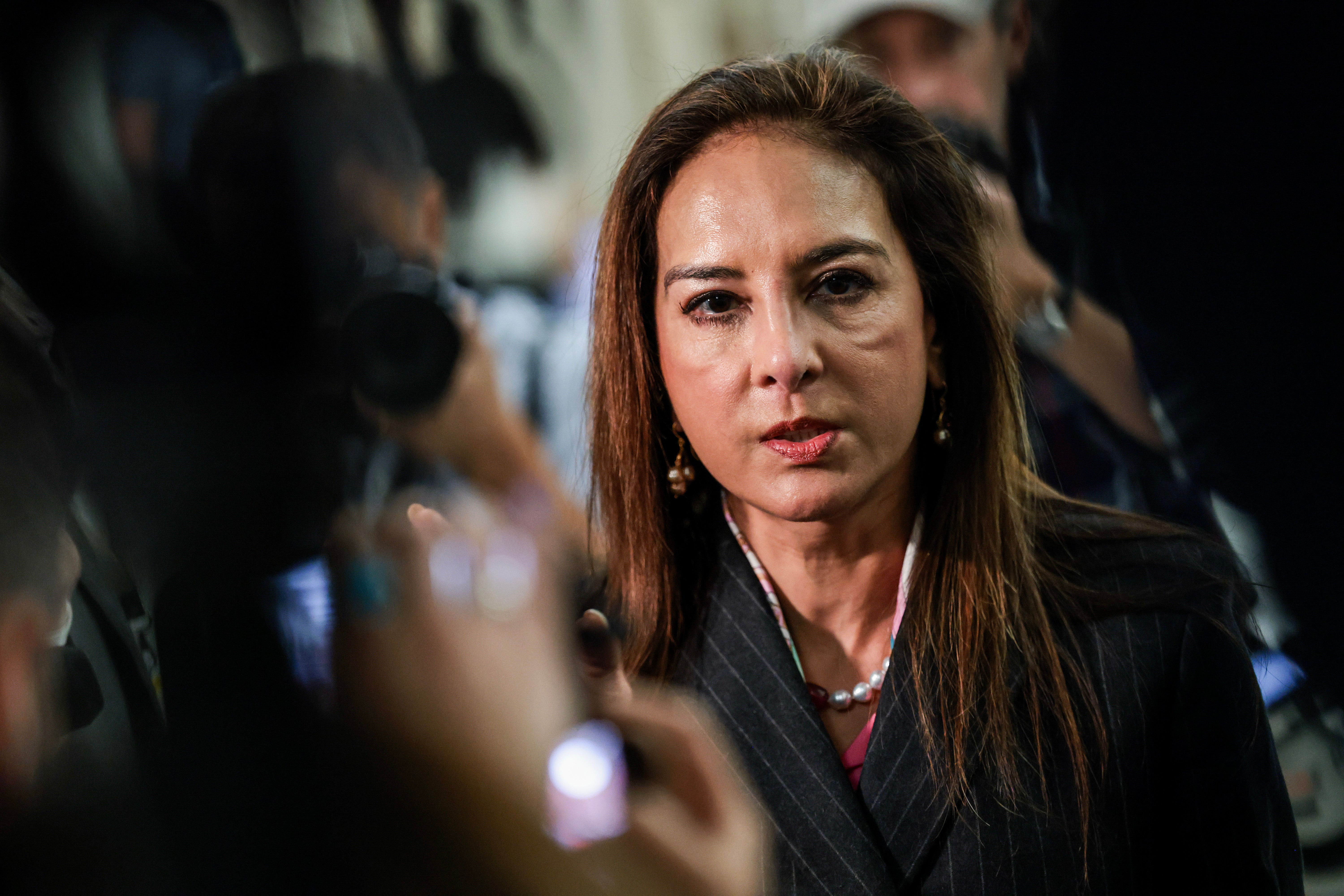 Civil Rights Division chief Harmeet Dhillon has called reparations for Black Americans ‘illegal’ as she refocuses the DOJ’s ‘crown jewel’ around Trump’s agenda (Getty)