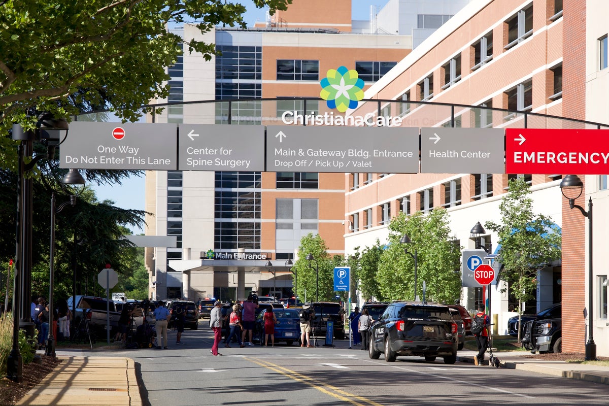 Delaware hospital locked down after 2 people are shot inside