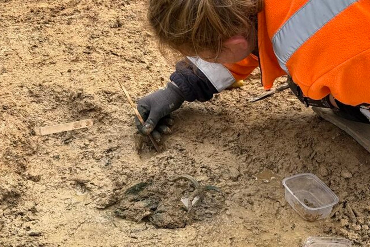Iron Age Celtic chariot, weapons, gold unearthed at ‘princely grave’ in Germany