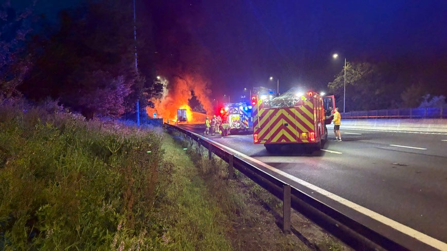 Essex County Fire and Rescue Service attended the scene