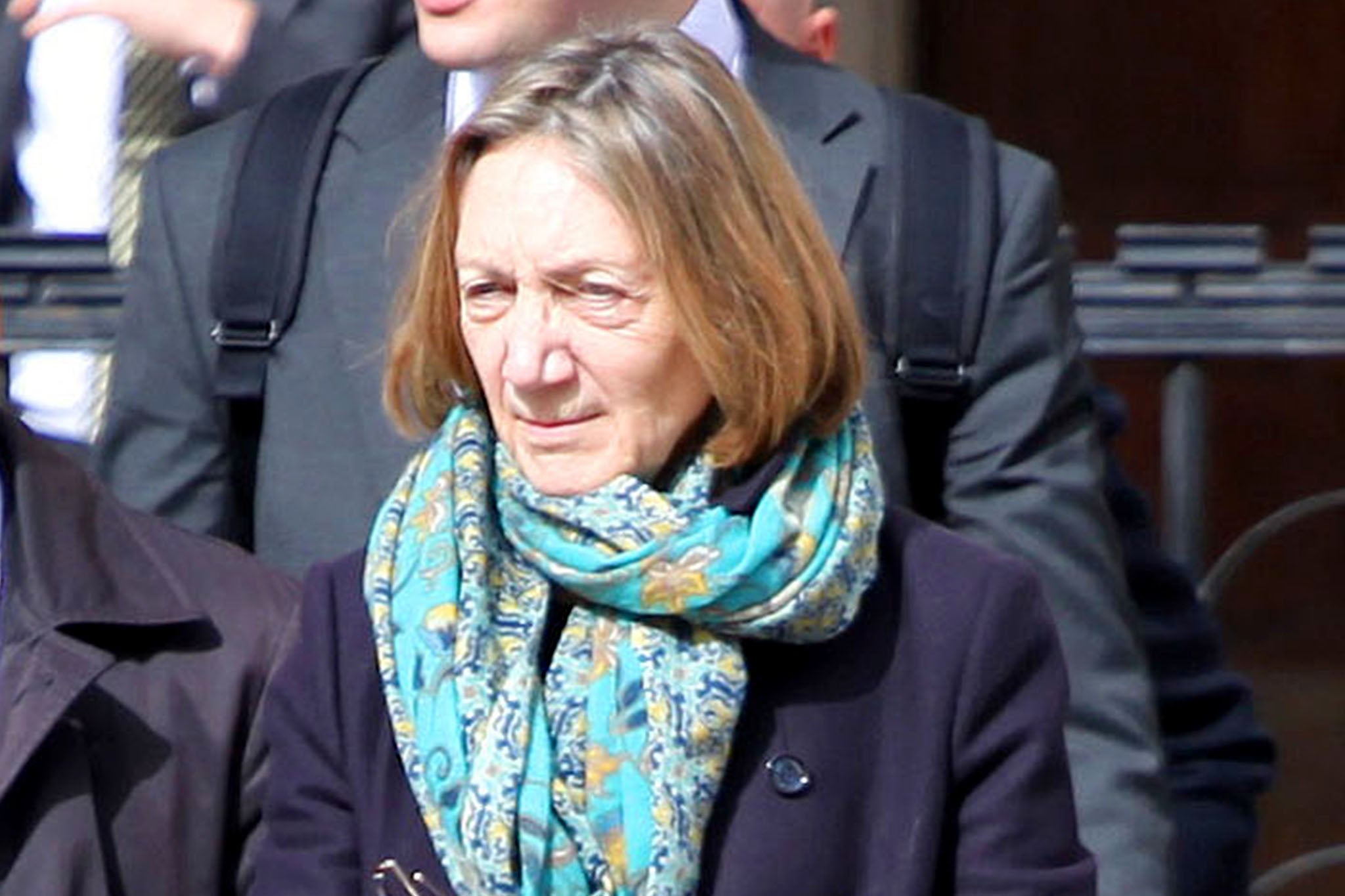 Suzanne Brookhouse outside the High Court