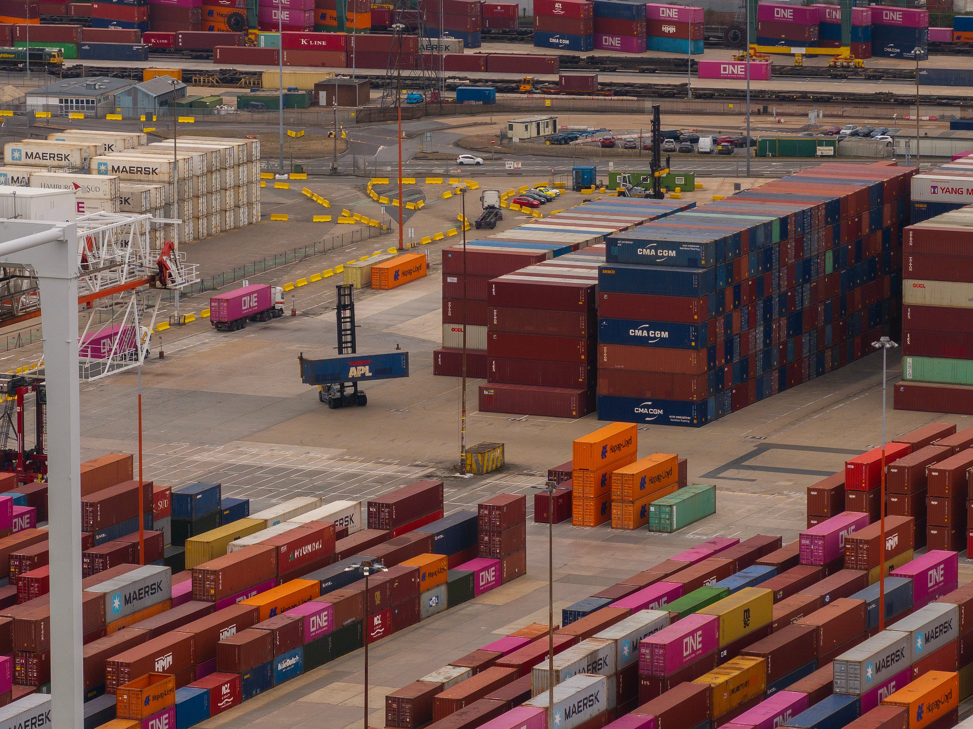 Some 1,200 boxes of cannabis were found crammed into two shipping containers at Southampton Port