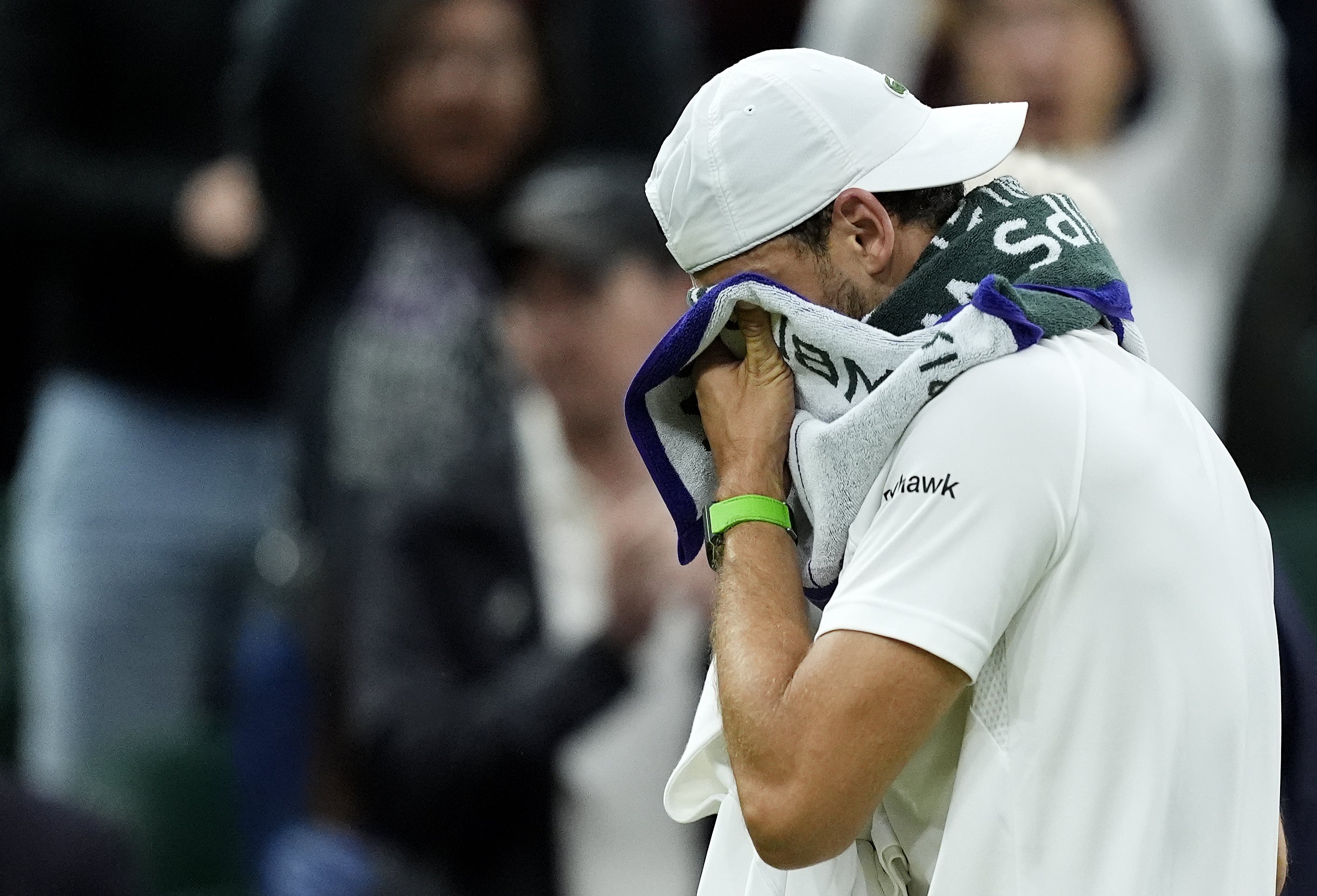 Grigor Dimitrov suffered an injury while leading Jannik Sinner in last year’s quarter-finals