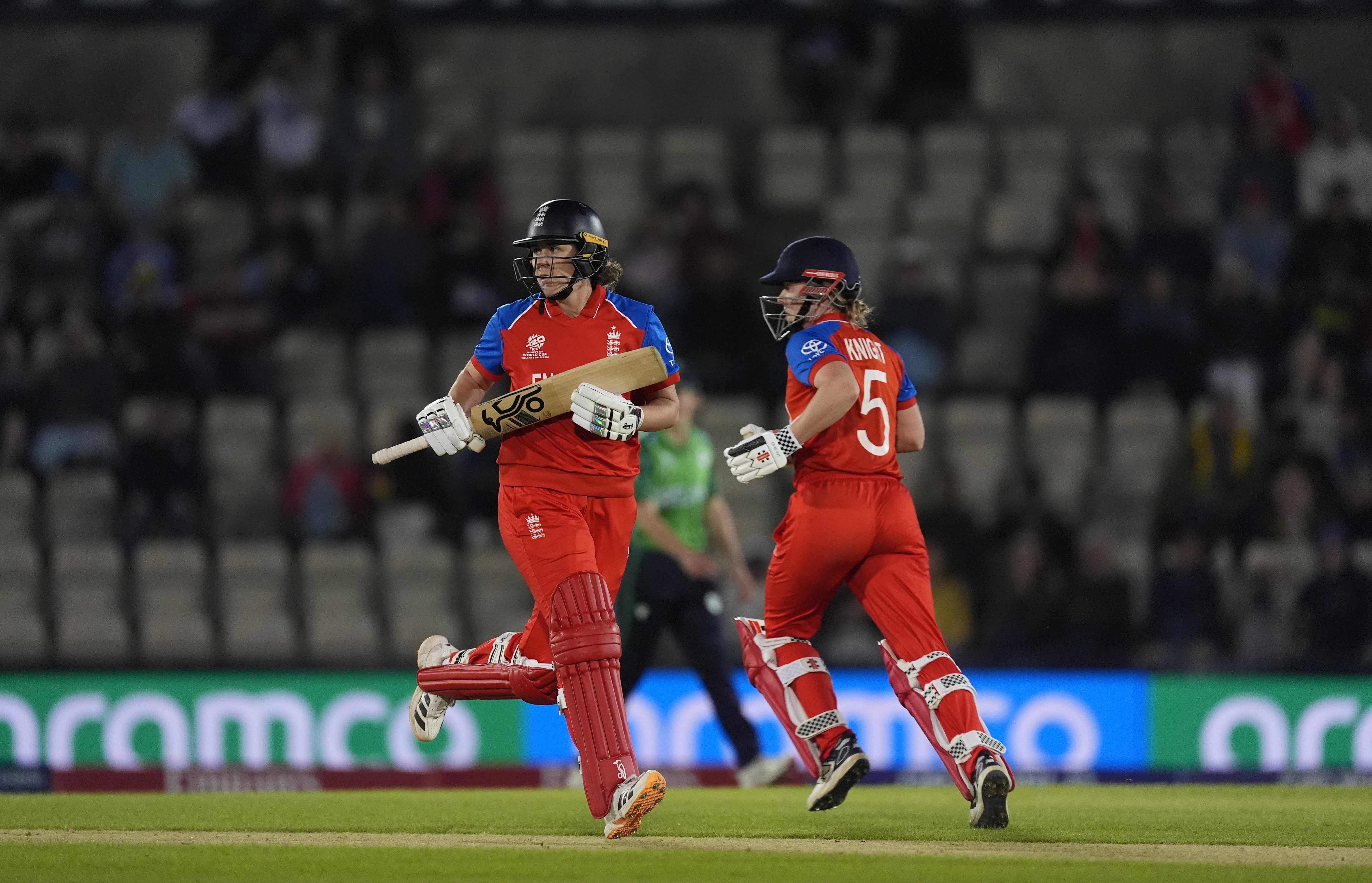 Heather Knight (right) helped England steady the ship (Andrew Matthews/PA) (PA Wire)