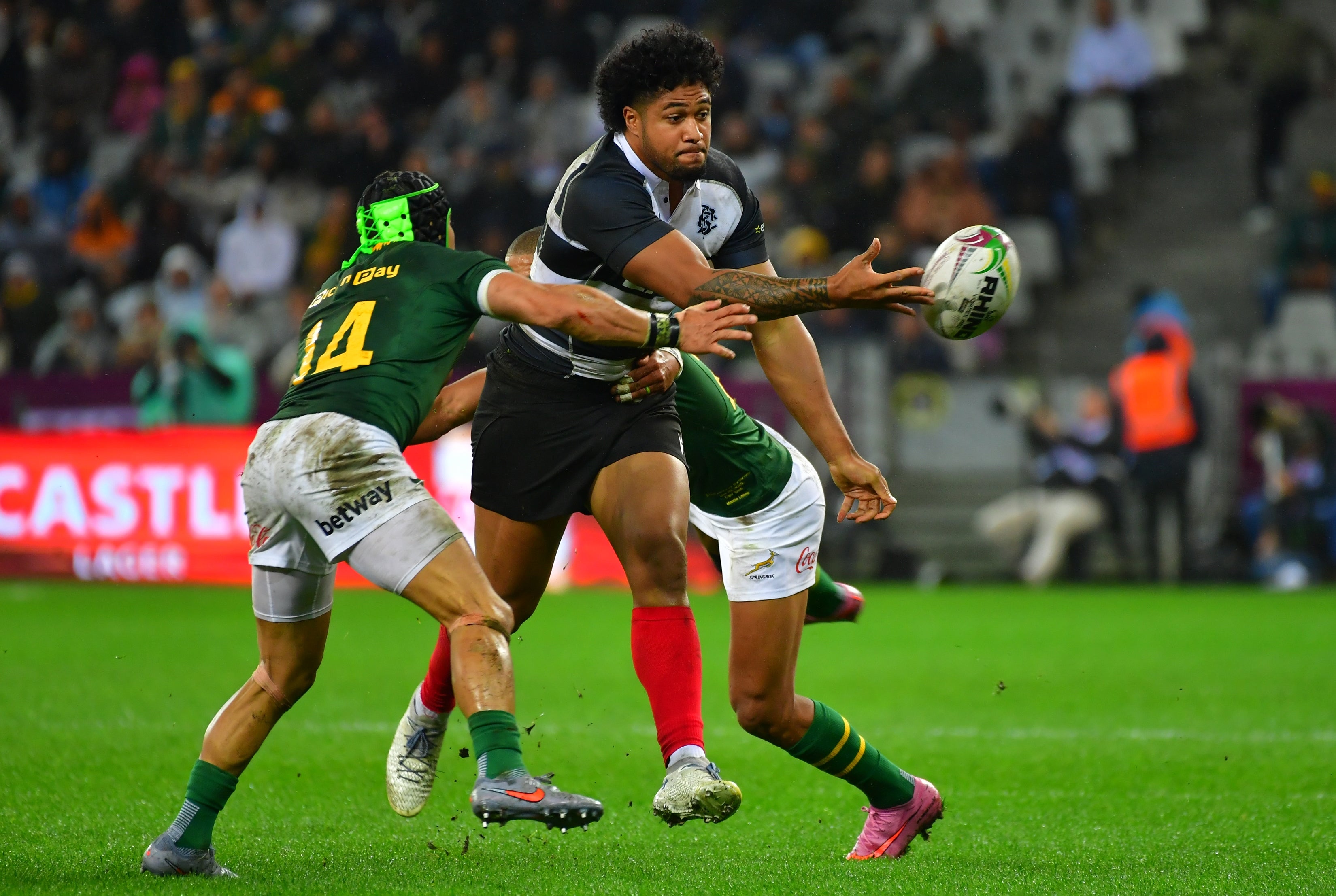 Reporting related to south africa vs barbarians
