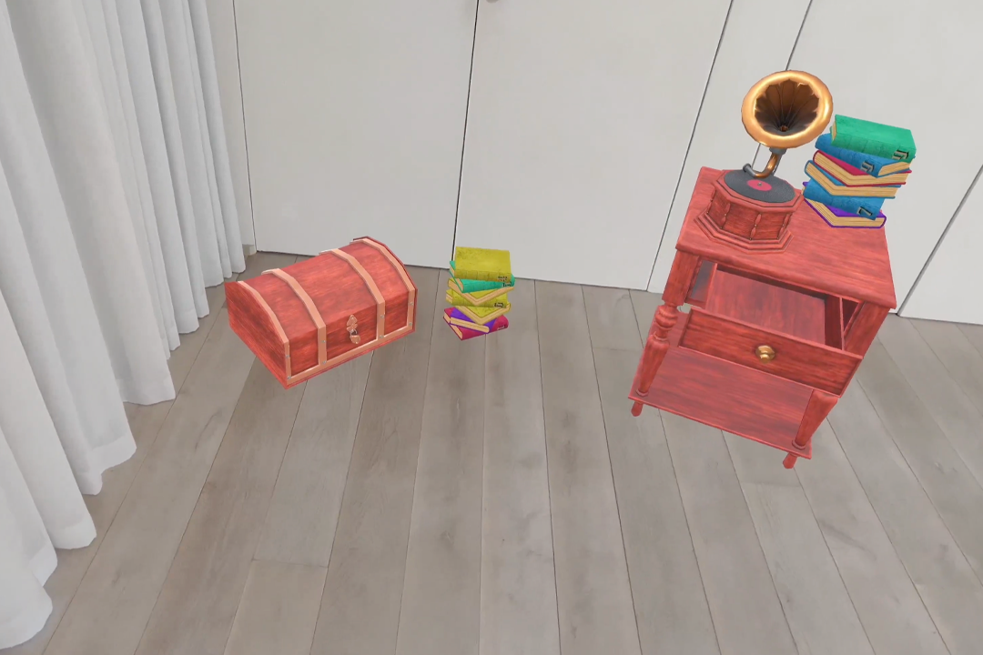You can play games in augmented reality (Snap)