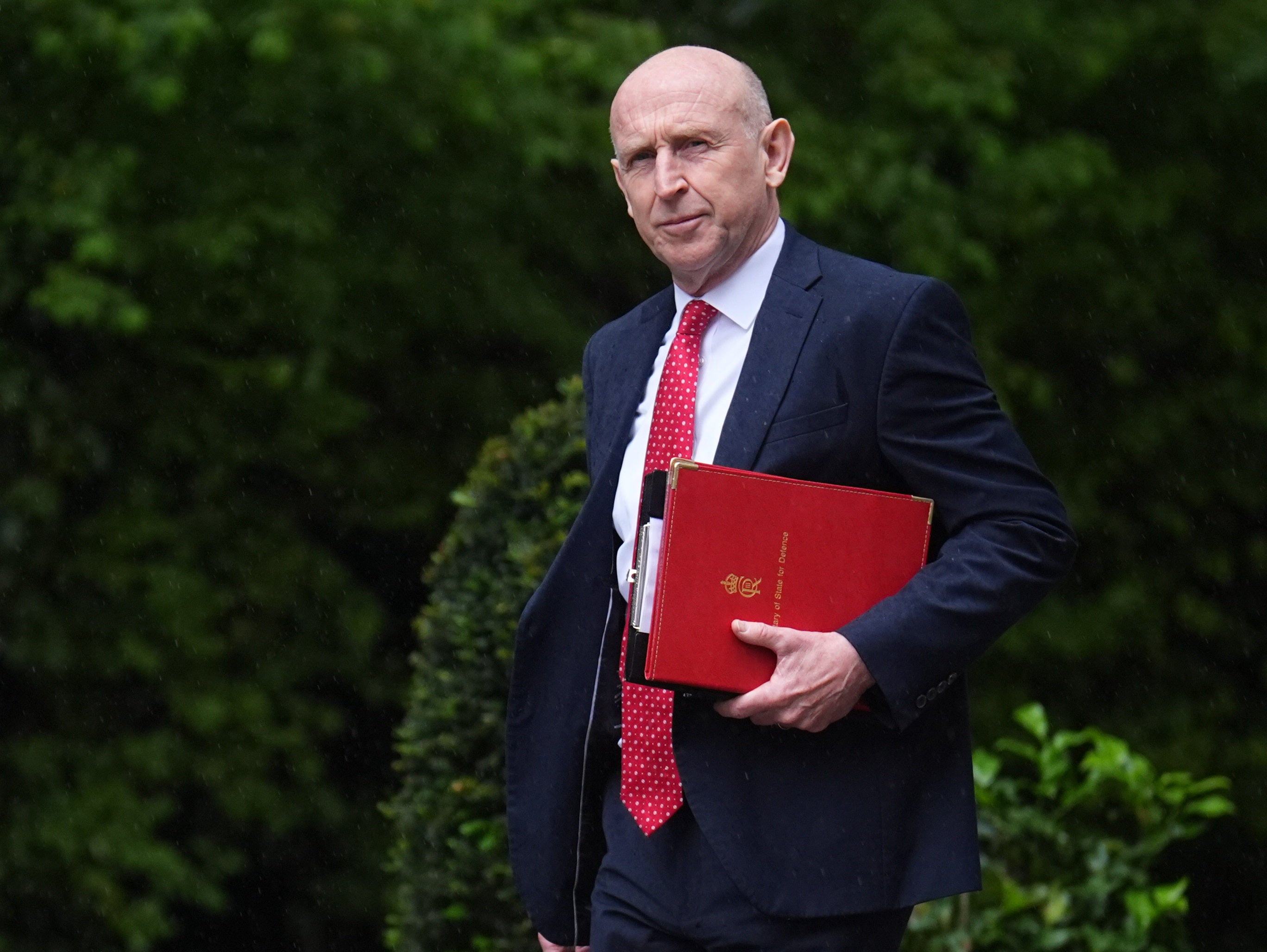 John Healey resigned as defence secretary over the proposed funding for the Dip, saying the planned amount was ‘well short of what’s required’ (James Manning/PA) (PA Wire)