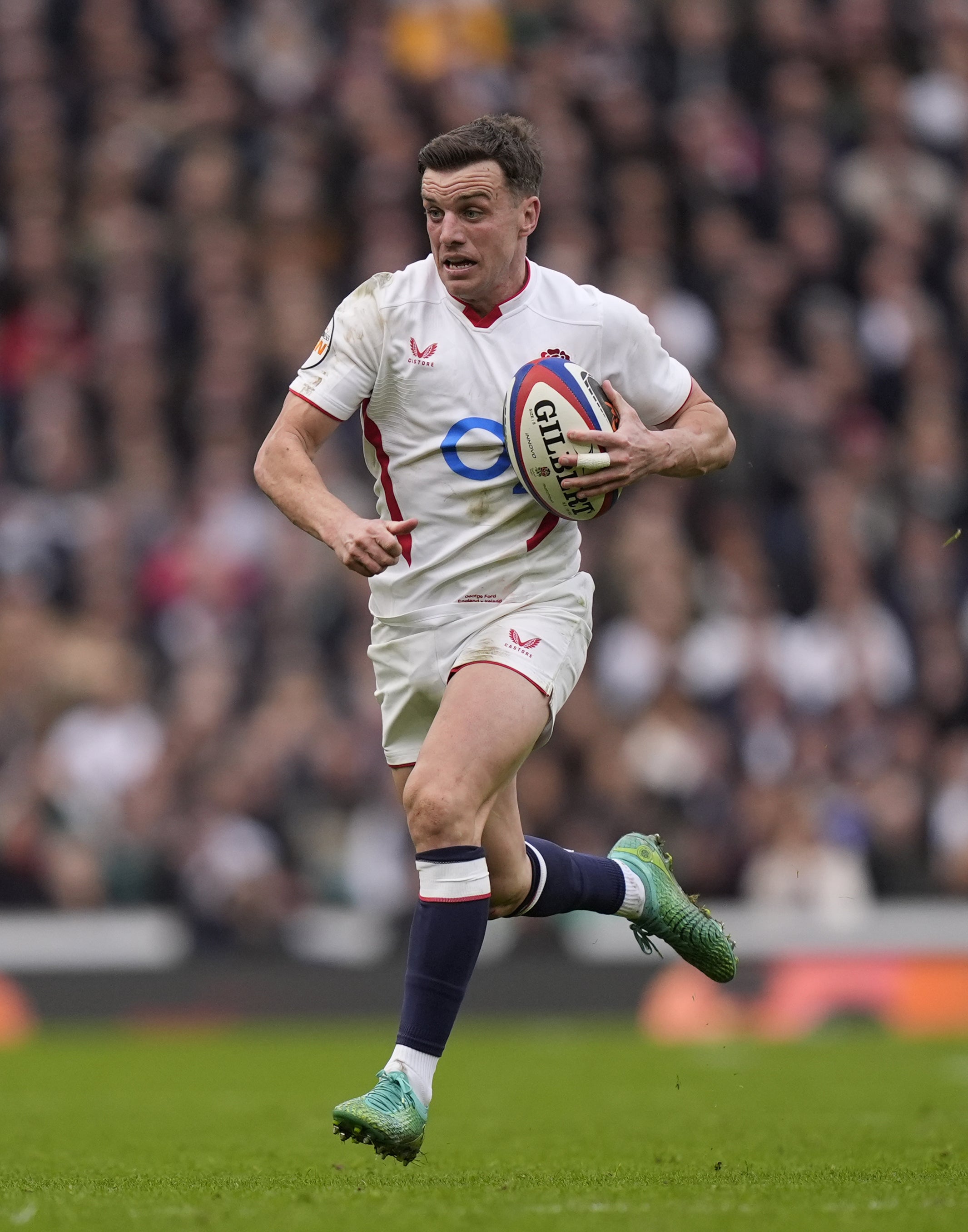 Veteran fly-half George Ford leads England on Friday (Andrew Matthews/PA)
