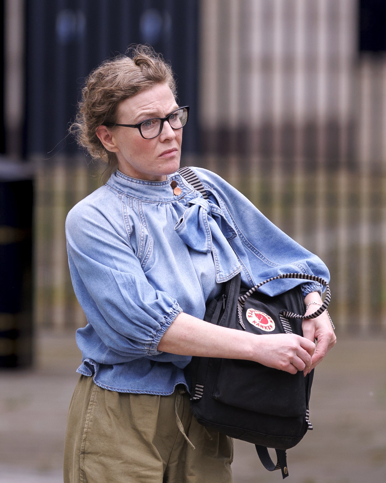 Fiona Donohoe, the mother of 14-year-old Noah Donohoe, leaves Belfast Coroner’s Court (Liam McBurney/PA) (PA Wire)