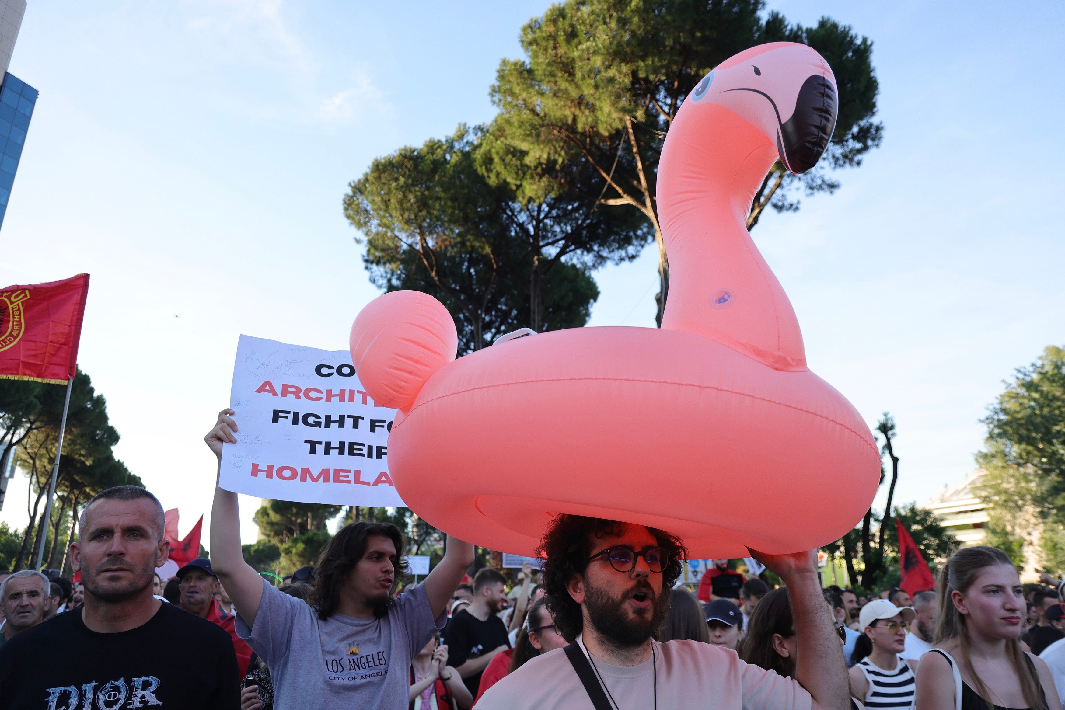 ALBANIA-KUSHNER-DESARROLLO-PROTESTAS