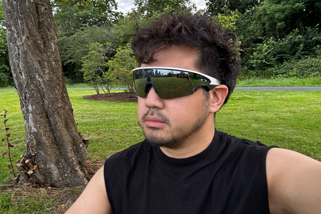 I've tested a number of smart glasses to find the best, including the Oakley Meta Vanguard (Alex Lee/The Independent)