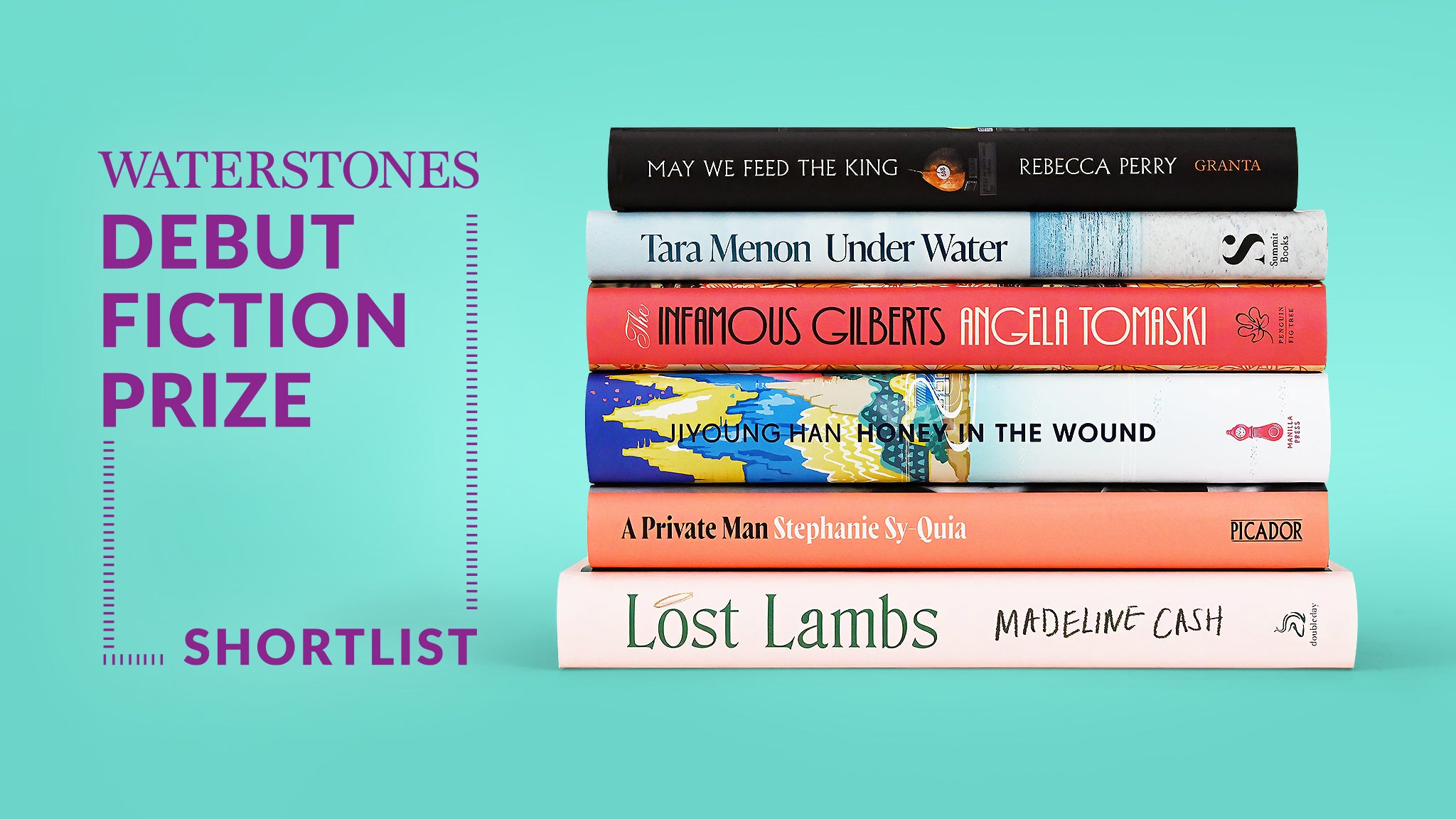 Korean history epic and forbidden romance lead Waterstones debut prize shortlist