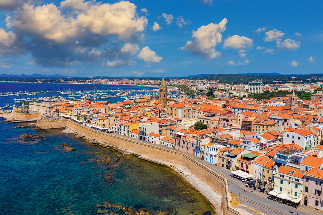 Sardinia offers historic coastal towns and seaside villages