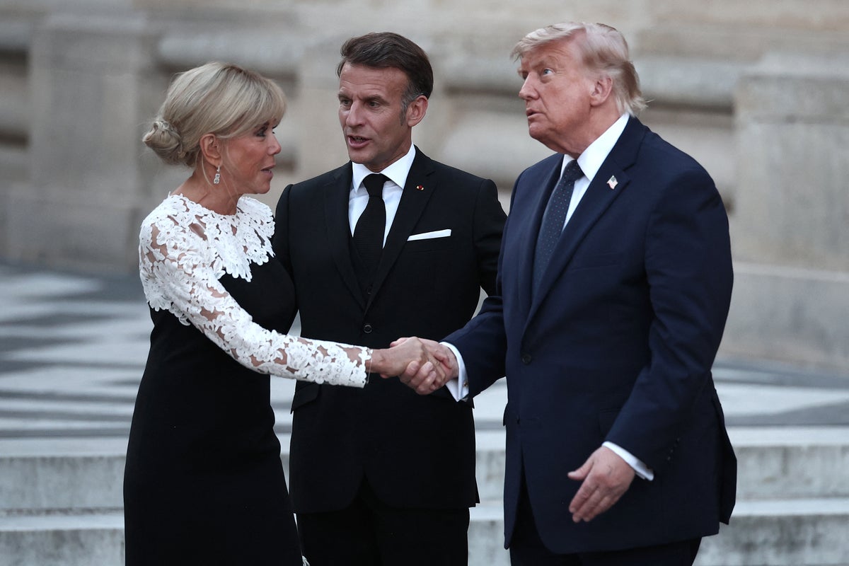 Trump arrives at Versailles to close out G7 summit with a glitzy dinner