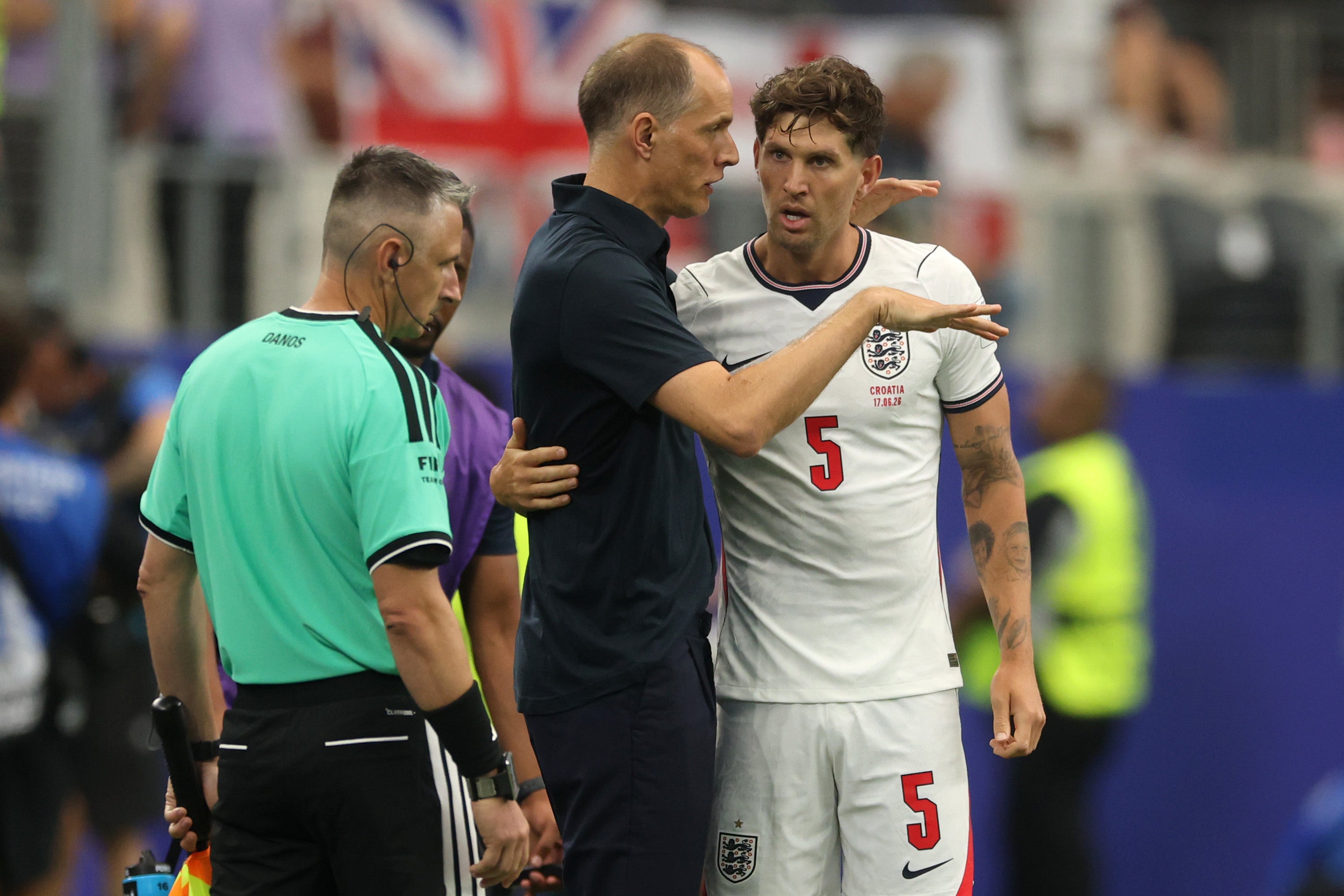 Stones is still working his way up to full fitness after an injury-hit season