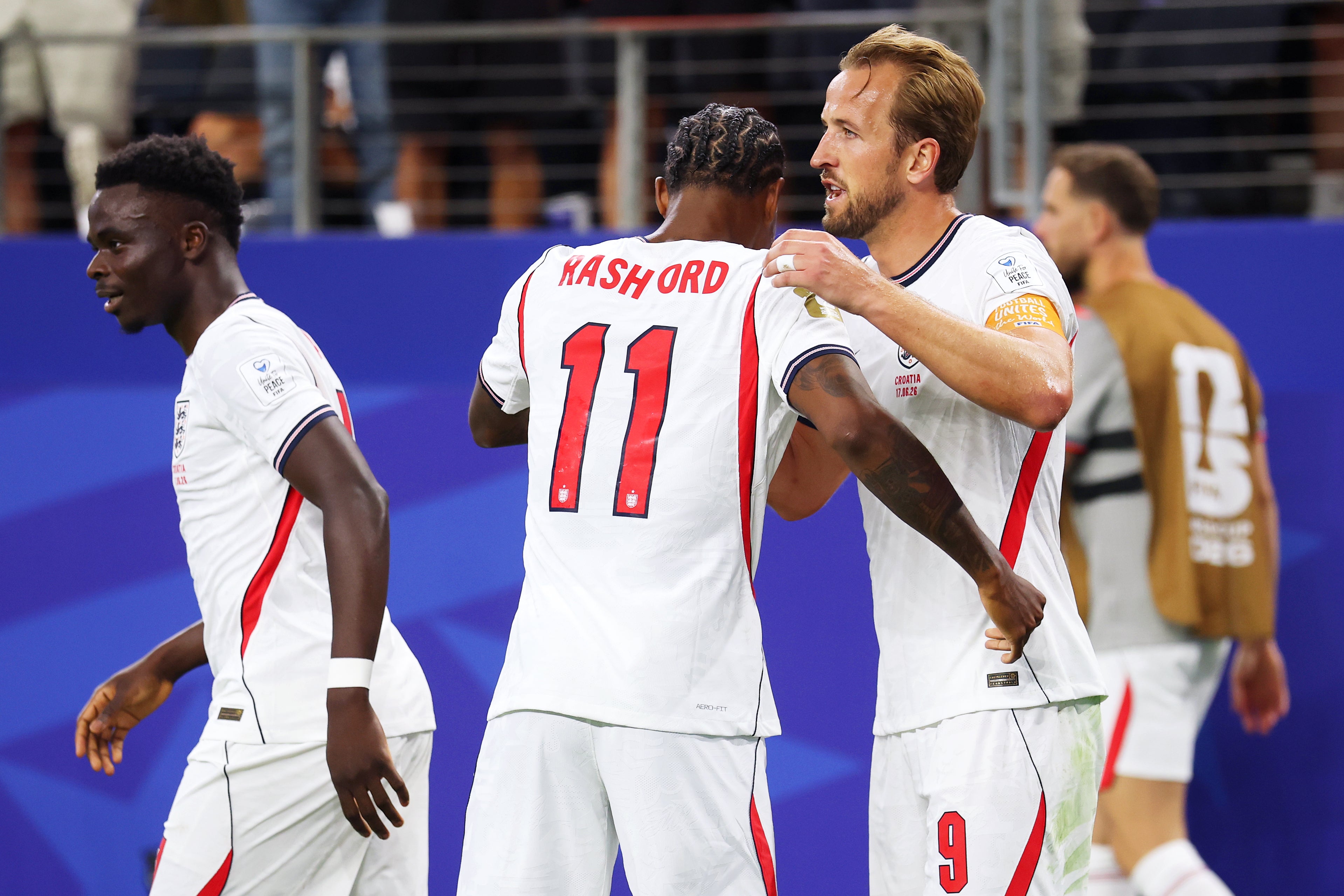 England got off to a winning start at the World Cup