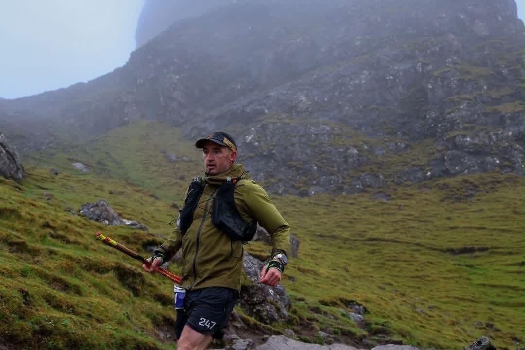 Alasdair Iain recently ran the Skye Trail Ultra 3. (Murch Photography/PA)