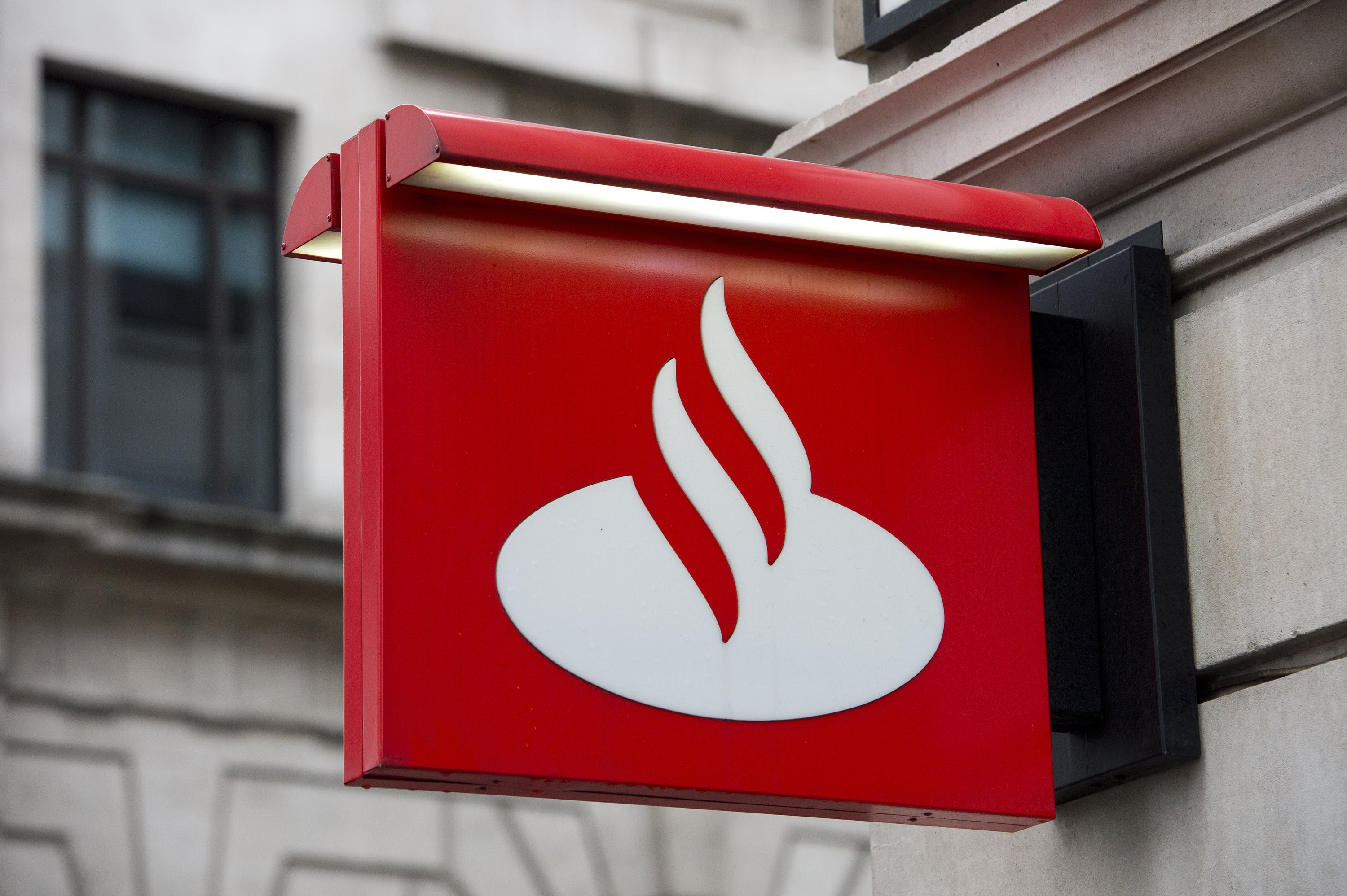 Fraudsters will target potential victims via messages or an AI-generated phone call, Santander UK warned (Joe Giddens/PA Archive) (PA Wire)