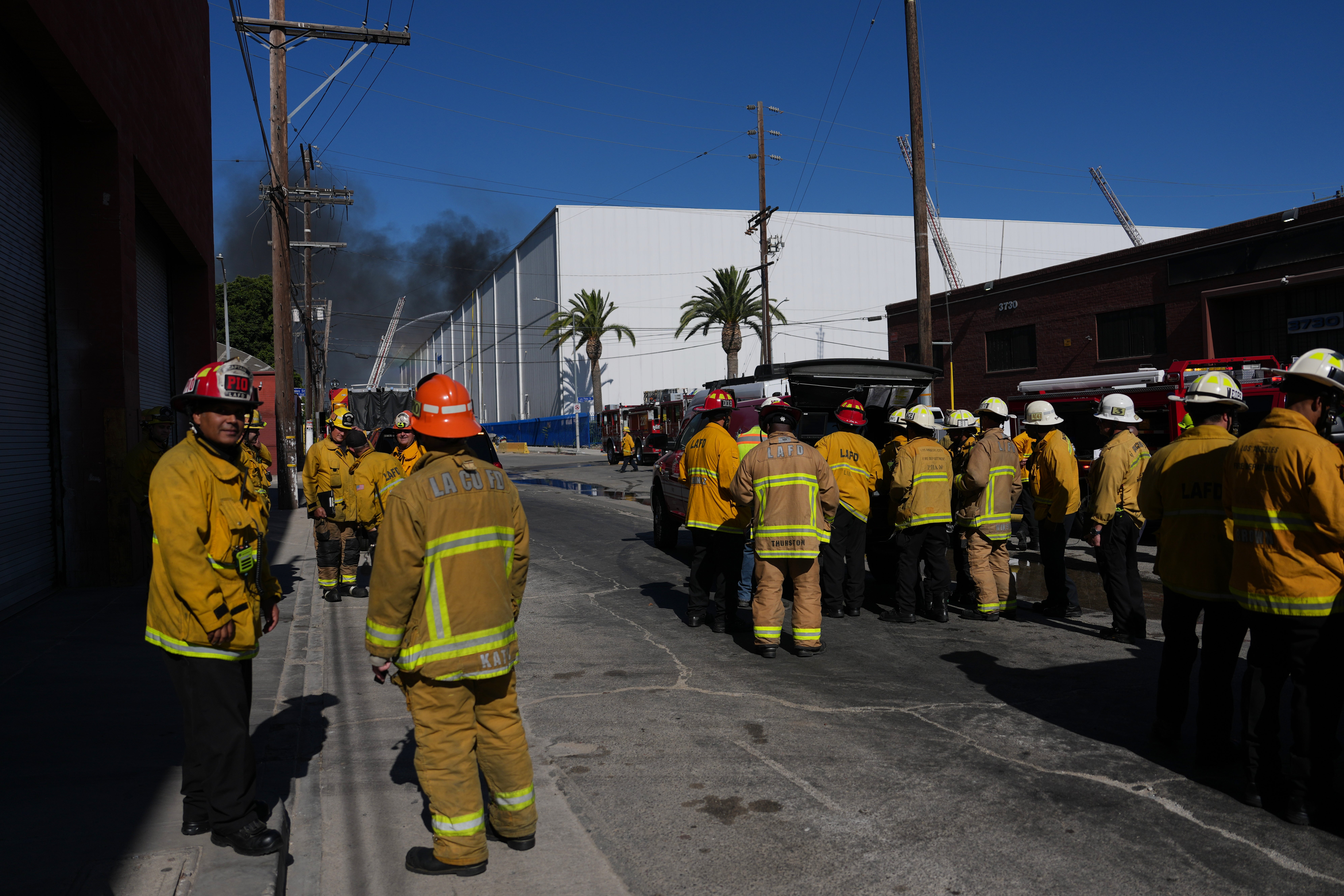 California Warehouse Fire