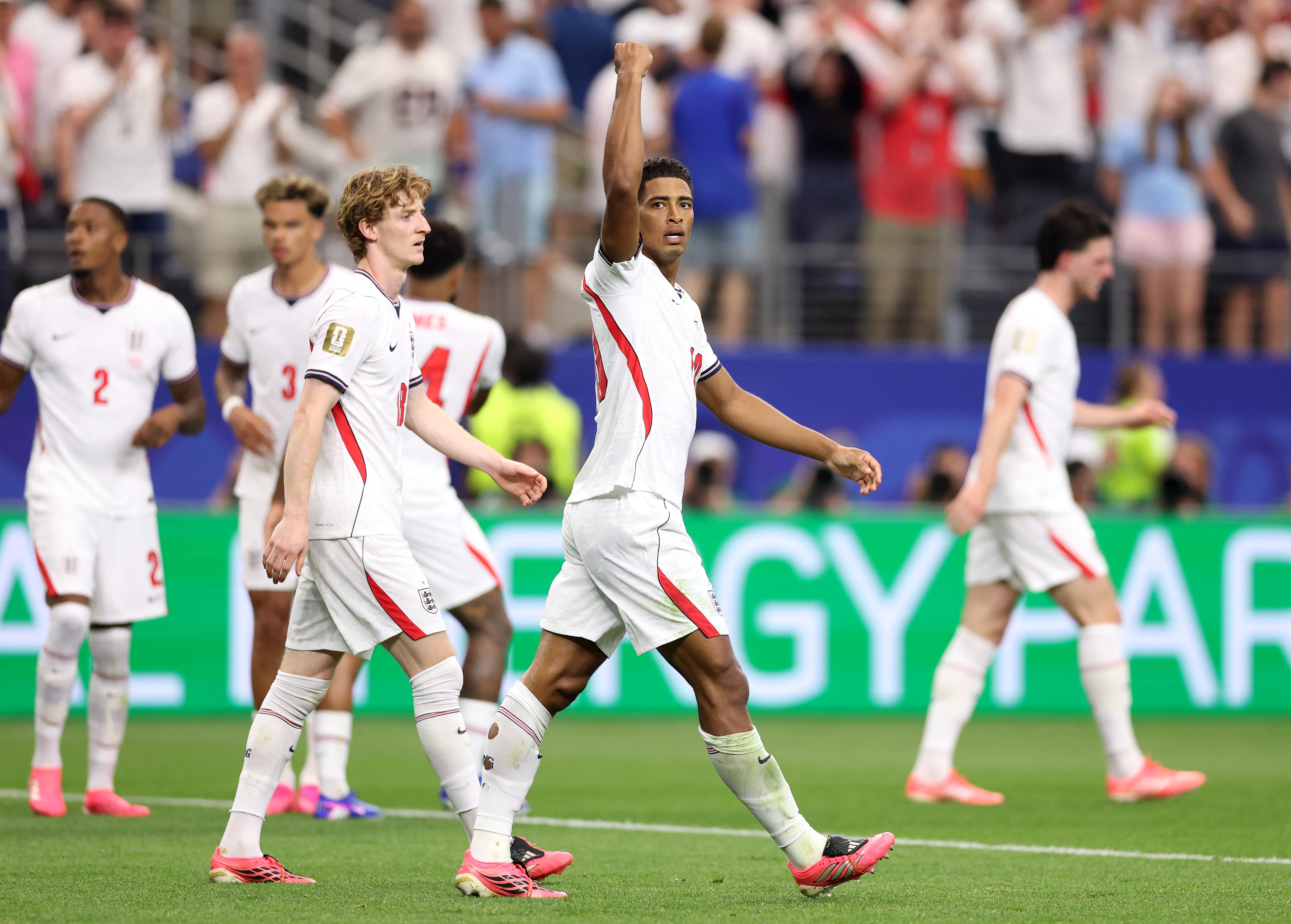 Bellingham scored the third goal against Croatia