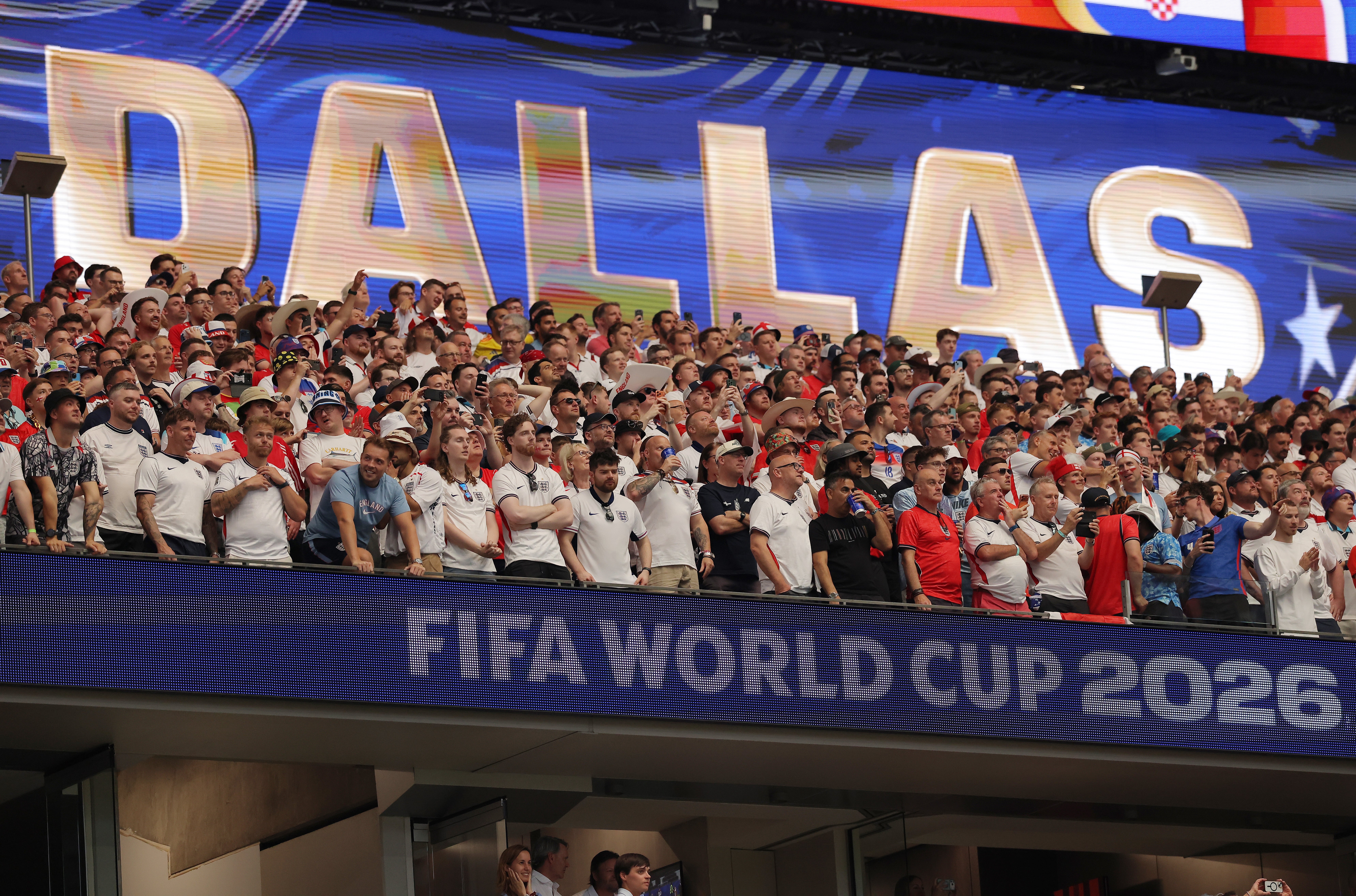 Fifa responds to reports of fans getting into England v Croatia without a ticket