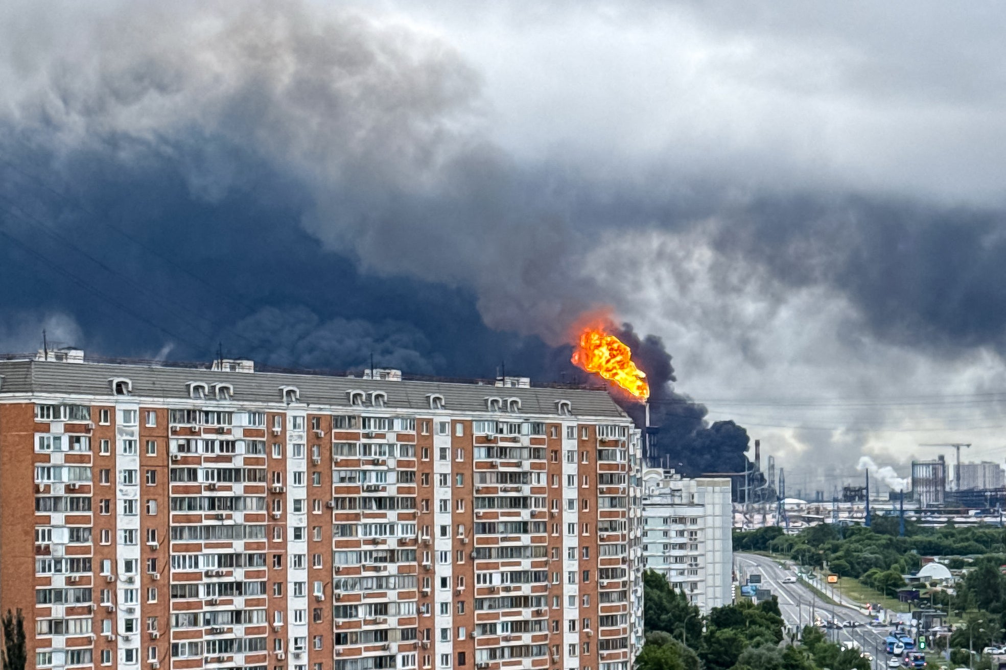 Ukraine war: Moscow under siege as more than 500 drones launched at Russia