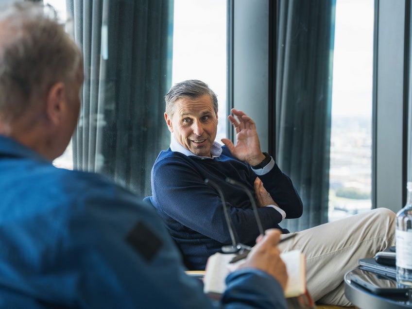 Skoda CEO Klaus Zellmer spoke exclusively to The Independent's Steve Fowler (Skoda)